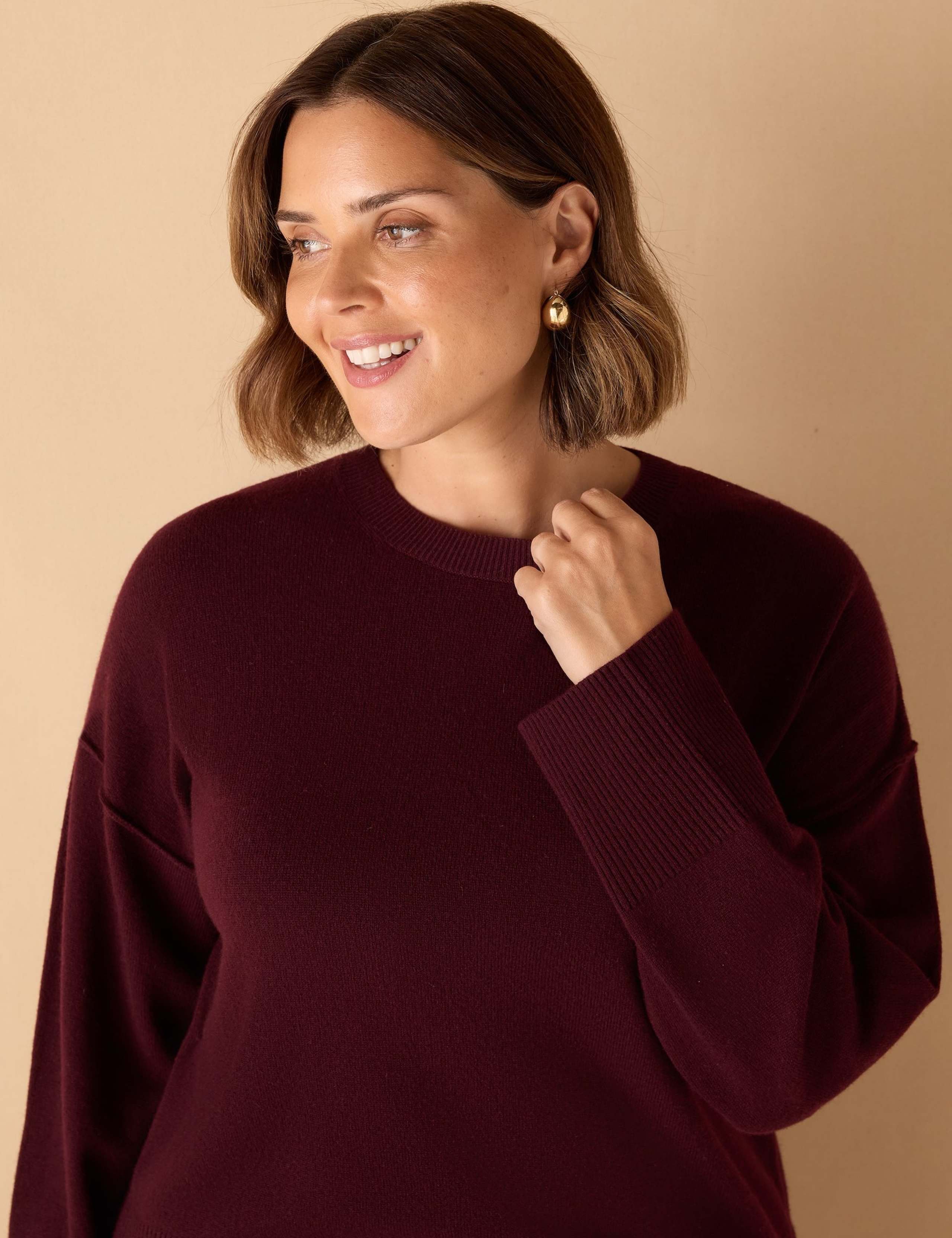 Cotton Blend Jumper with Cashmere 4 of 5