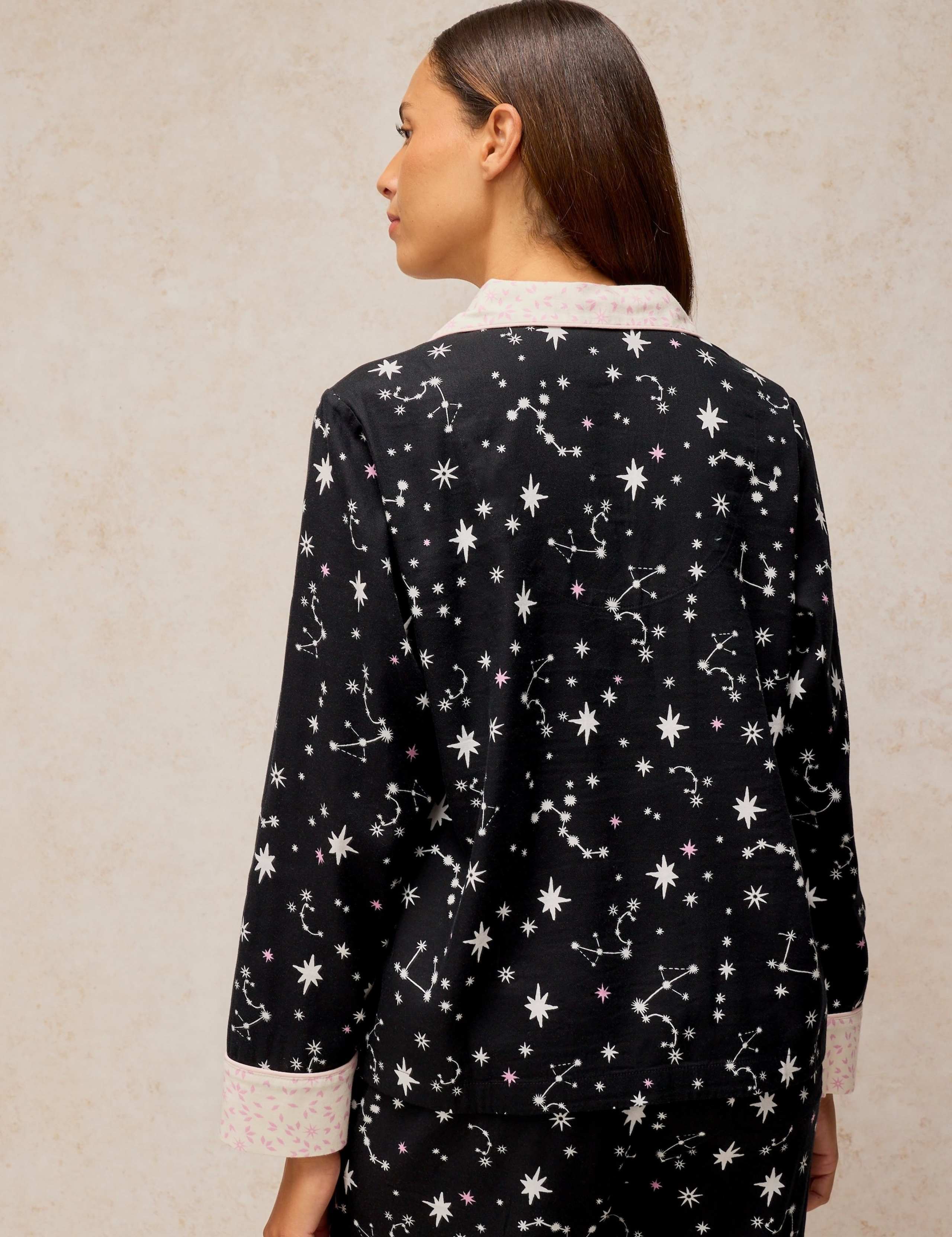 Cotton Rich Printed Pyjama Top 4 of 6