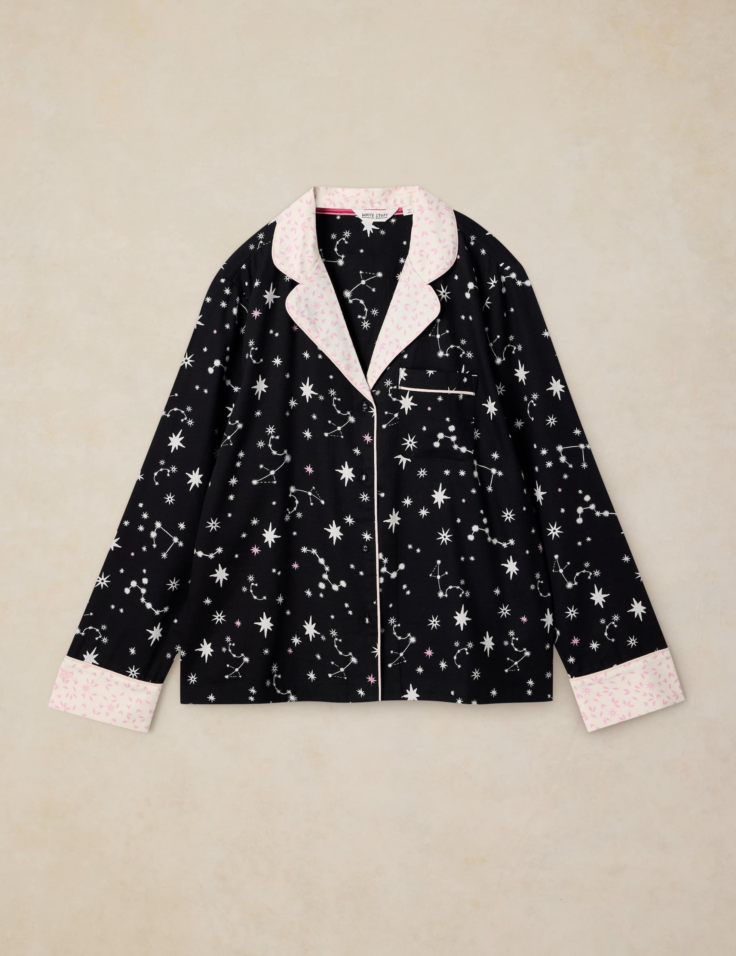 Cotton Rich Printed Pyjama Top 2 of 6