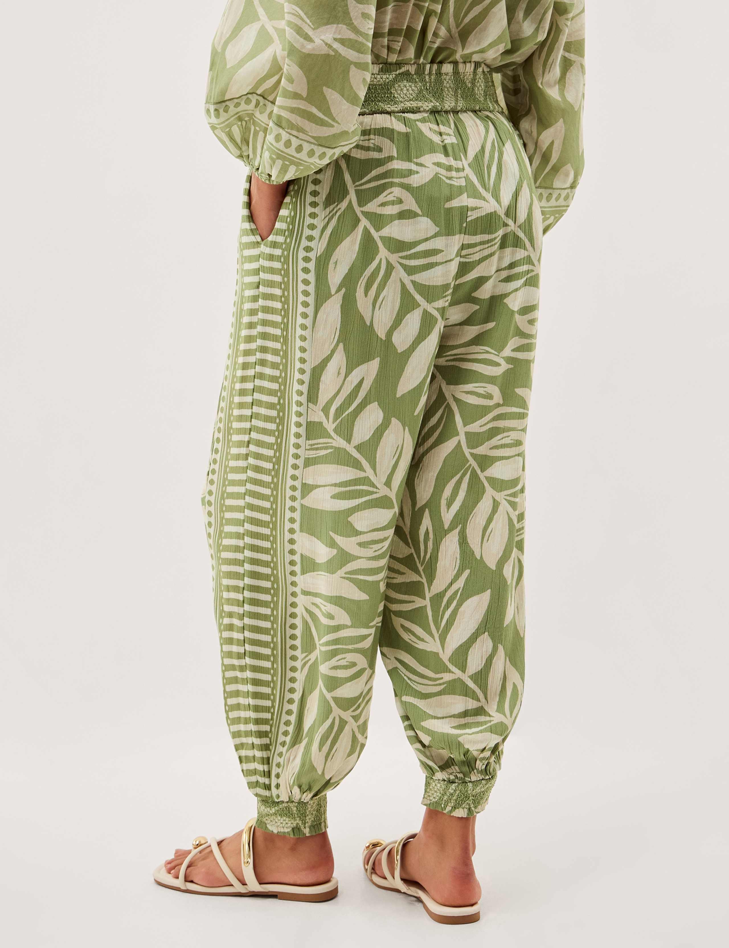 Printed Cuffed Trousers 4 of 5