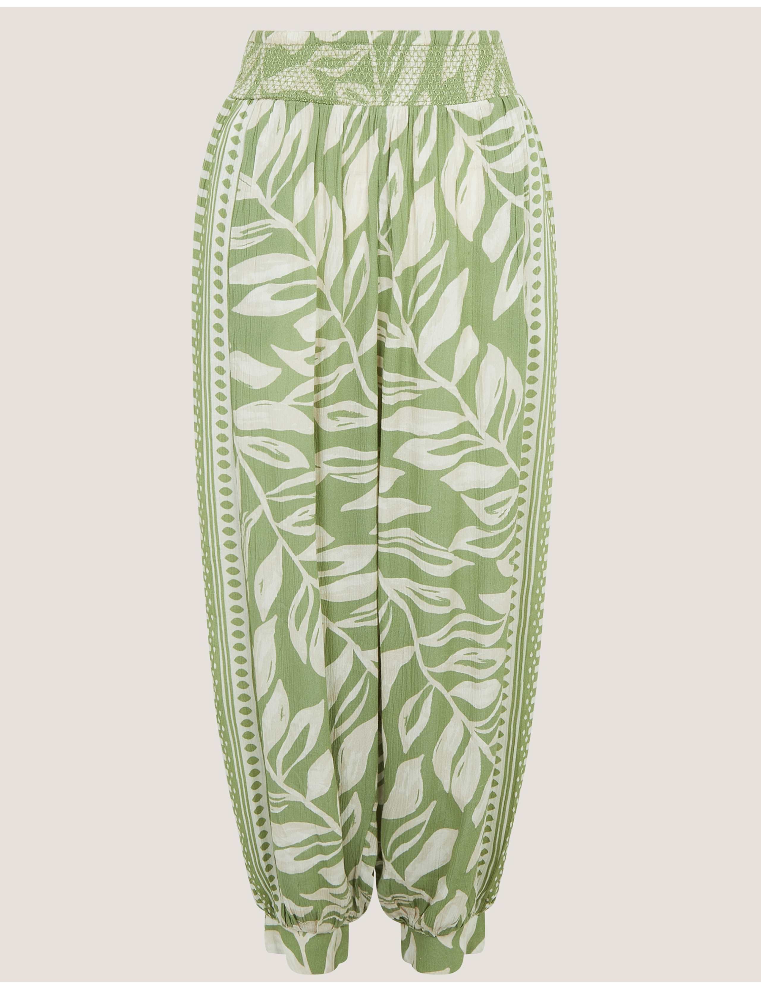 Printed Cuffed Trousers 2 of 5