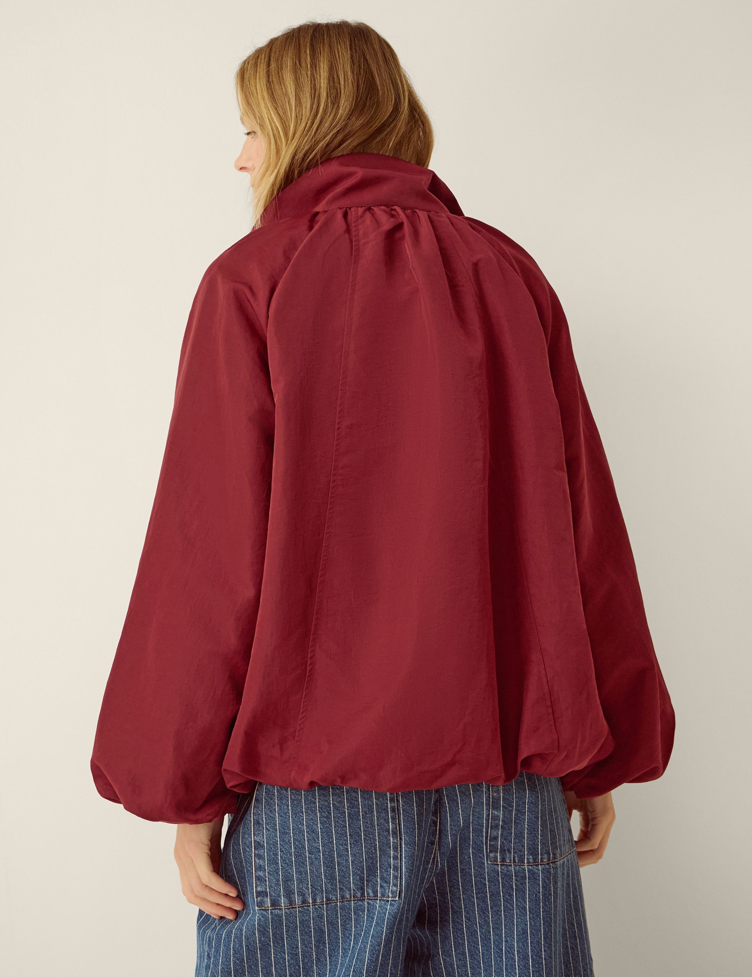 Funnel Neck Rain Jacket 3 of 7
