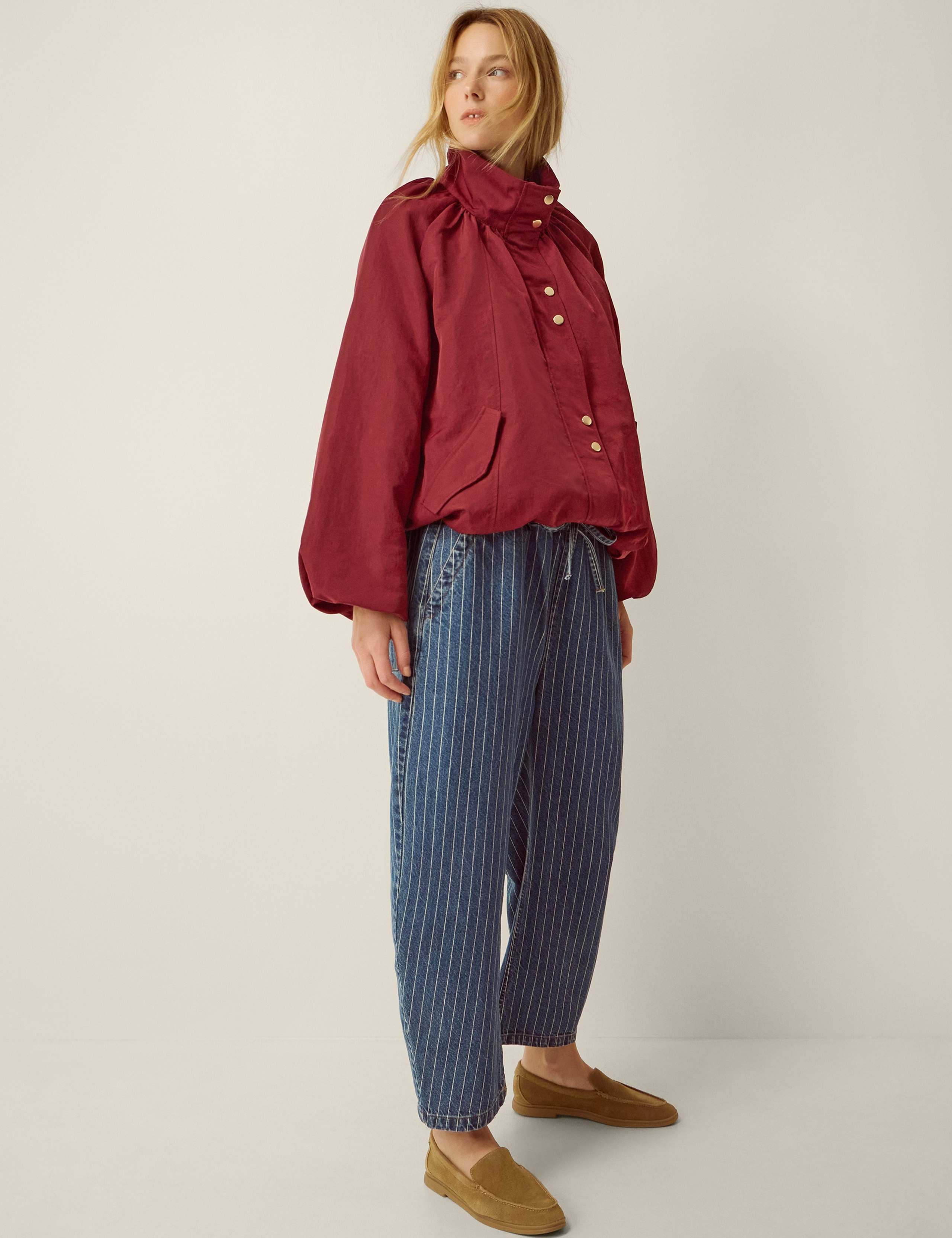 Funnel Neck Rain Jacket 4 of 7