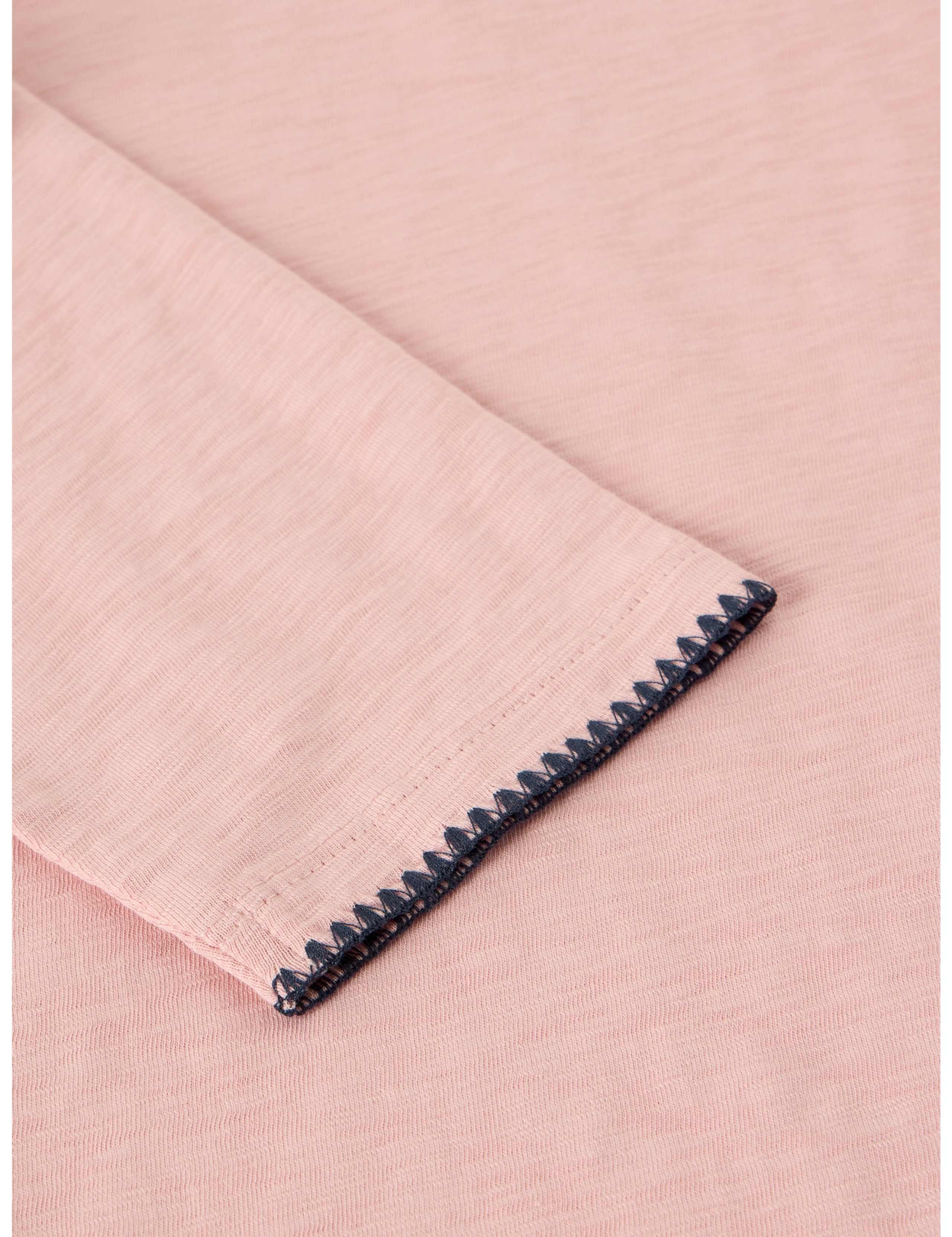 Pure Cotton Printed Stitch Detail T-Shirt 6 of 6