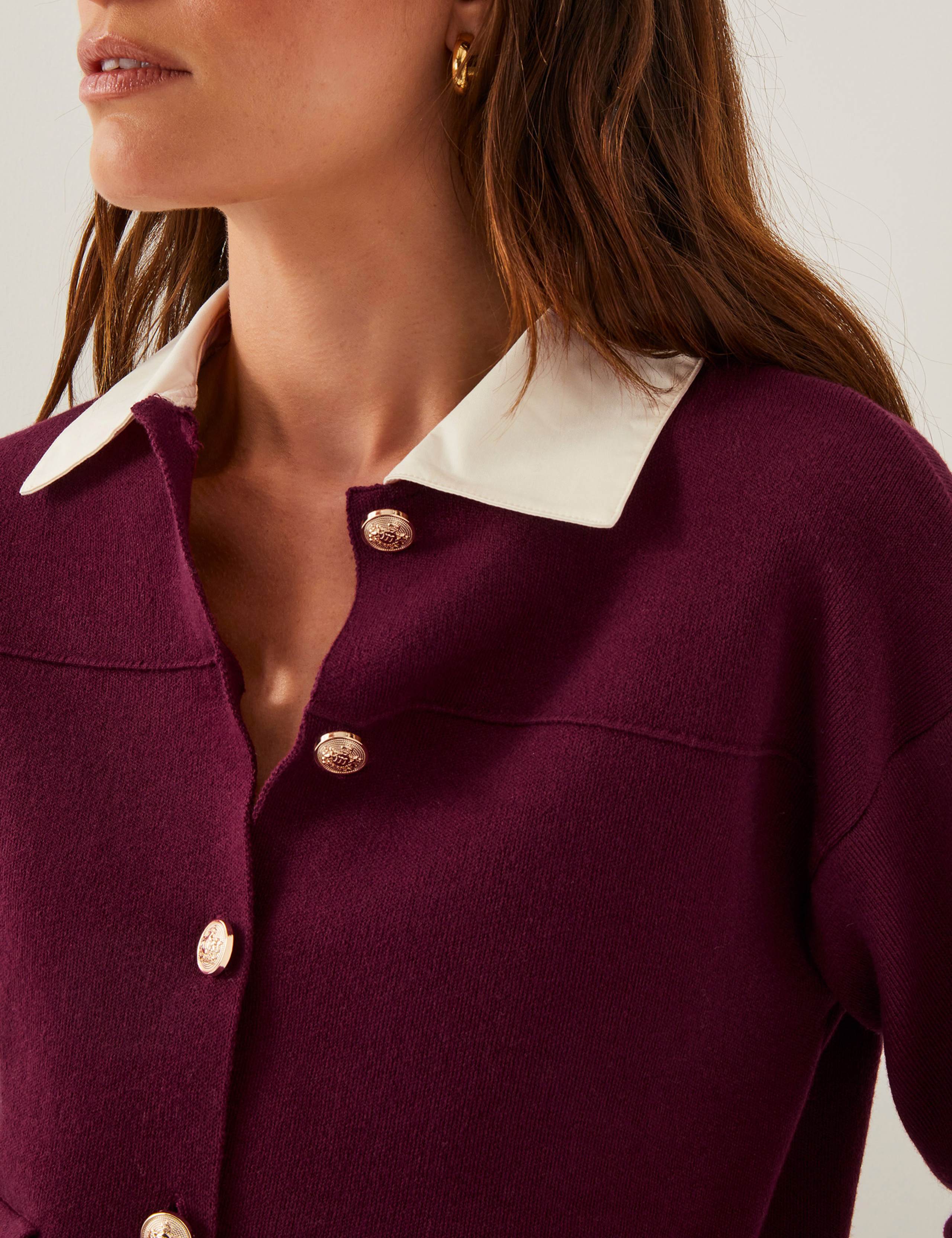 Knitted Single Breasted Blazer 2 of 4