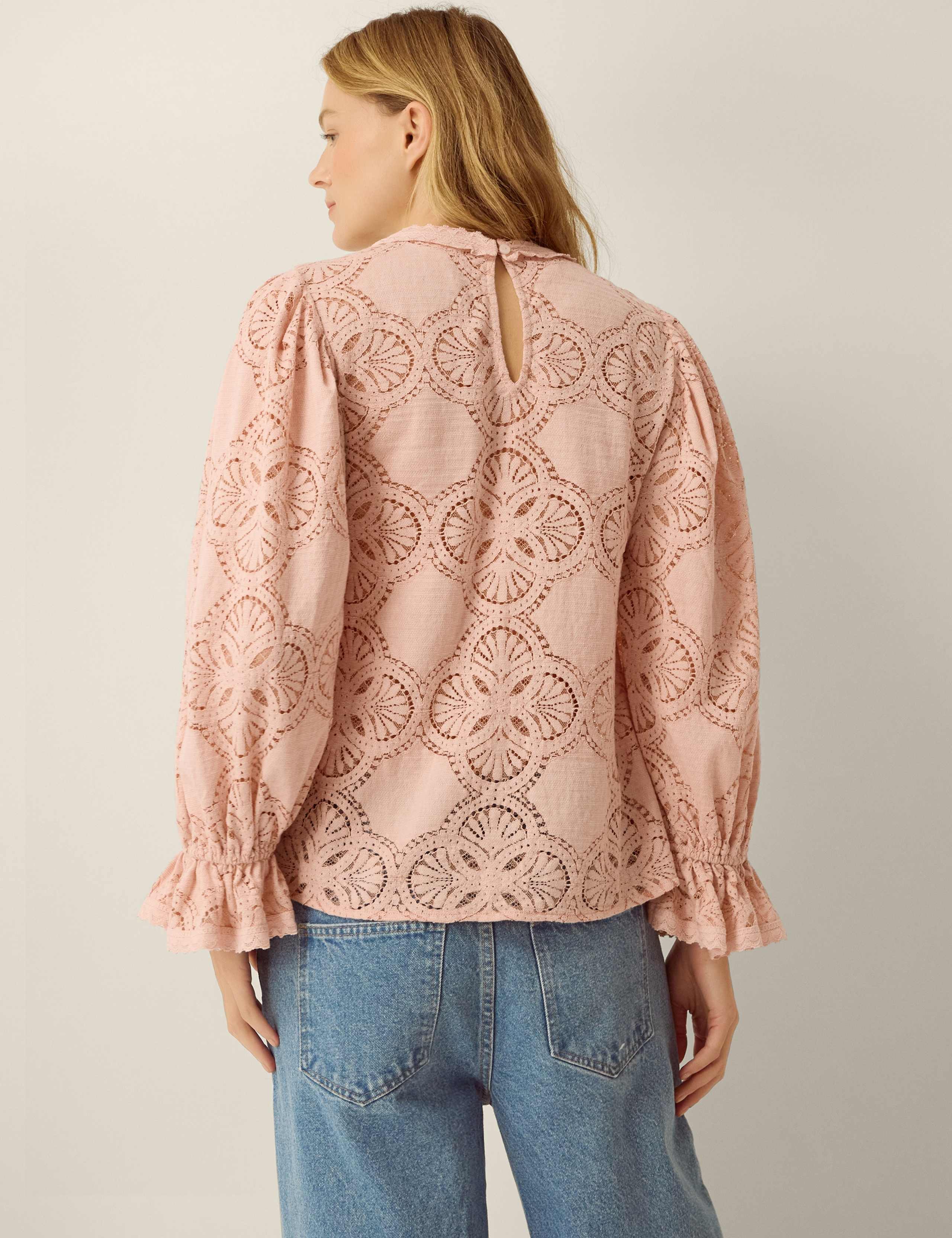 Lace Round Neck Top 2 of 5