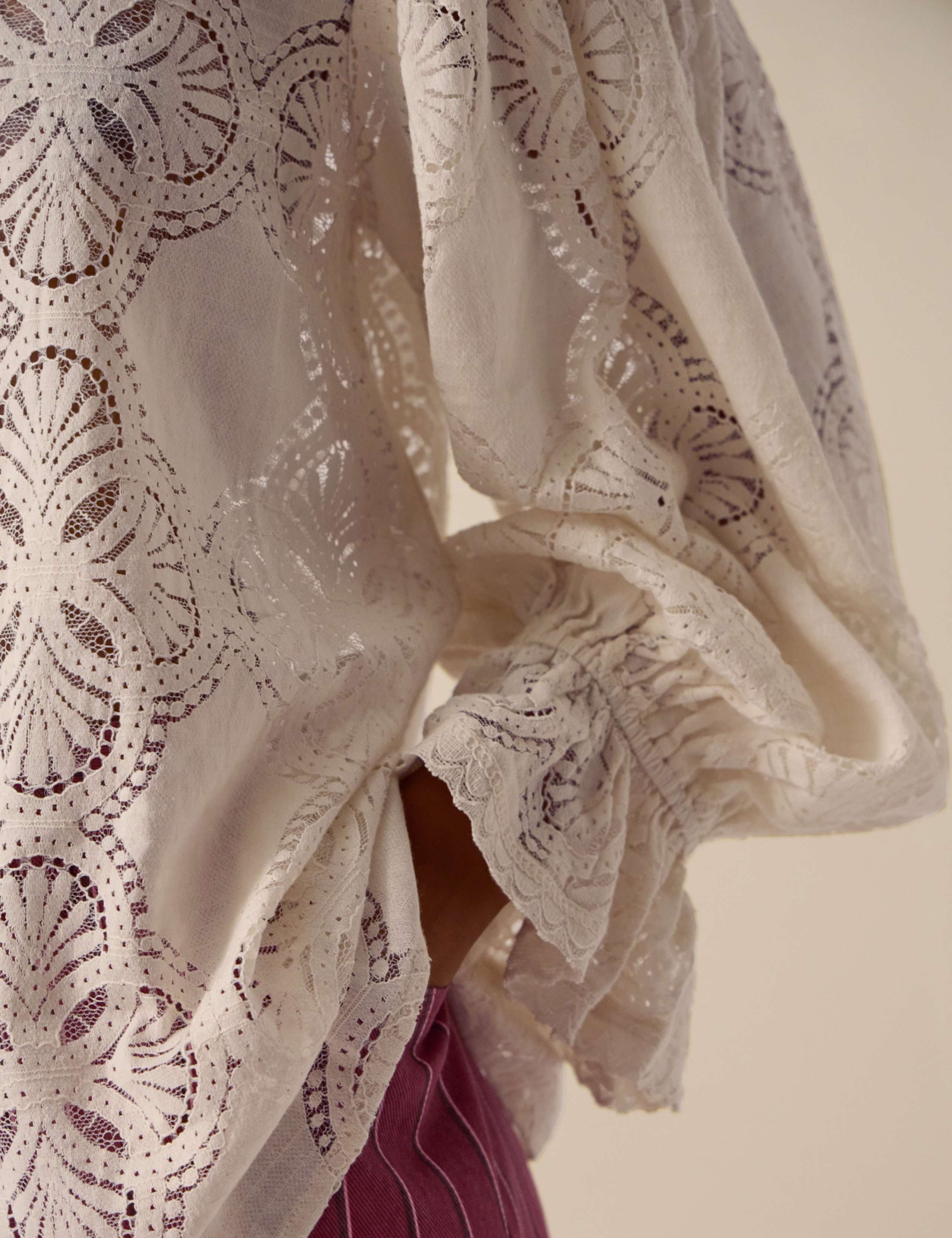 Lace Round Neck Top 4 of 4