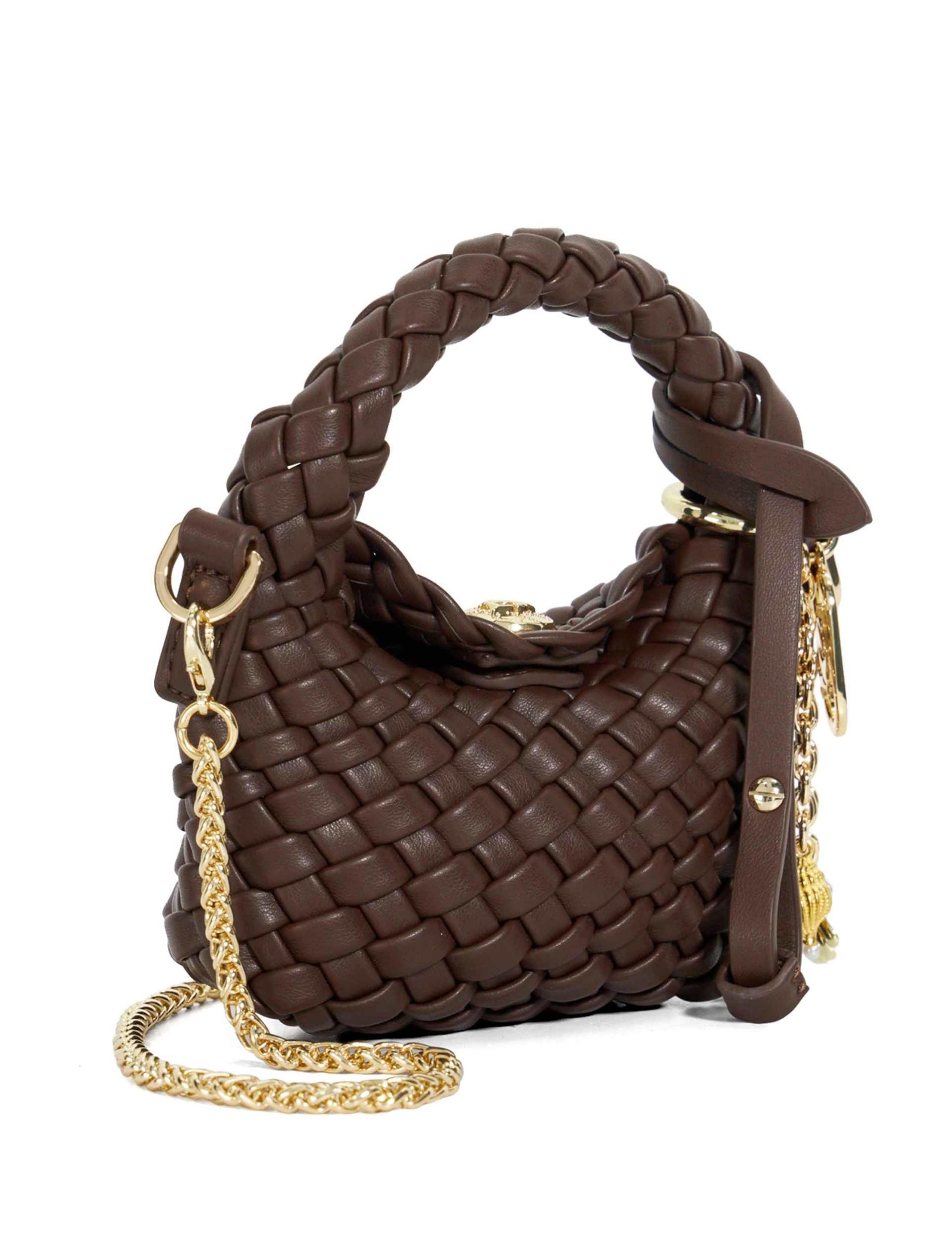 Woven Chain Strap Cross Body Bag 2 of 6