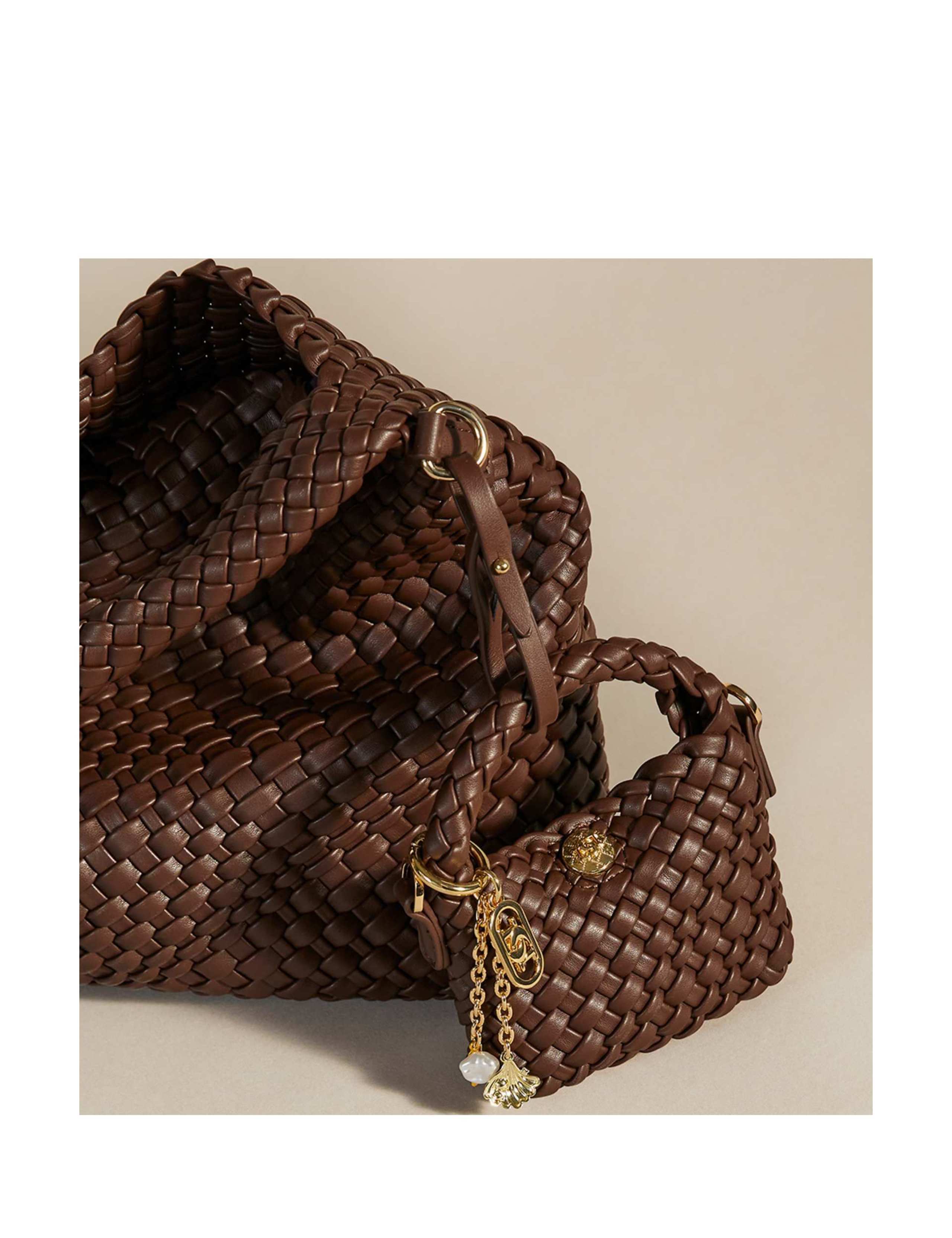 Woven Chain Strap Cross Body Bag 4 of 6
