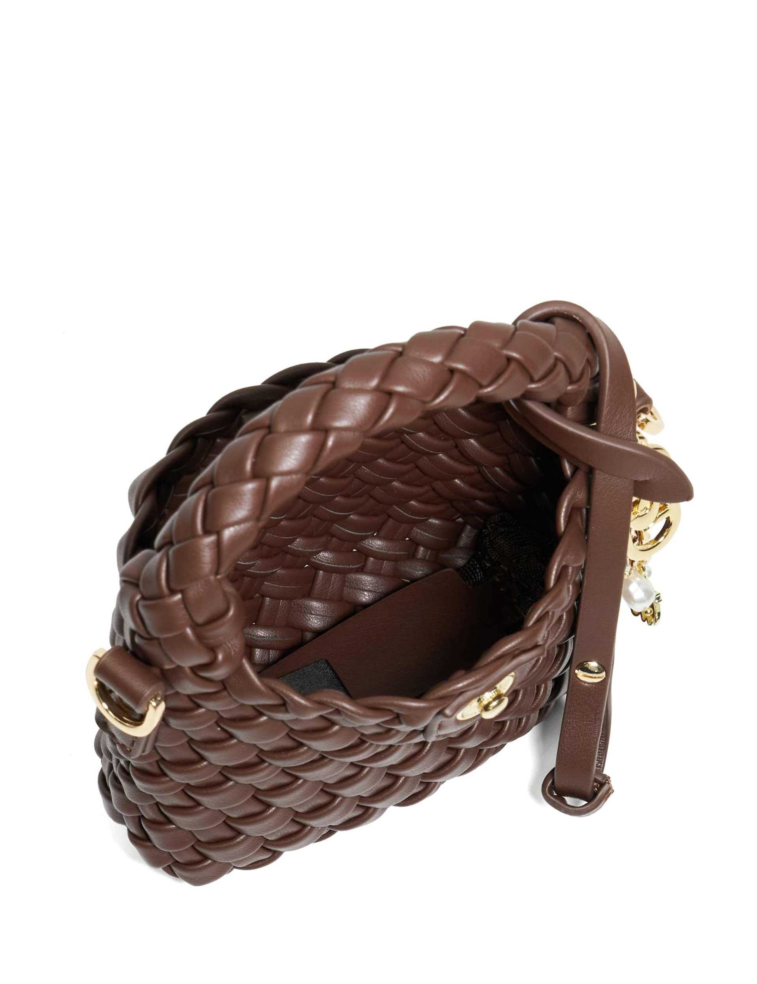 Woven Chain Strap Cross Body Bag 5 of 6