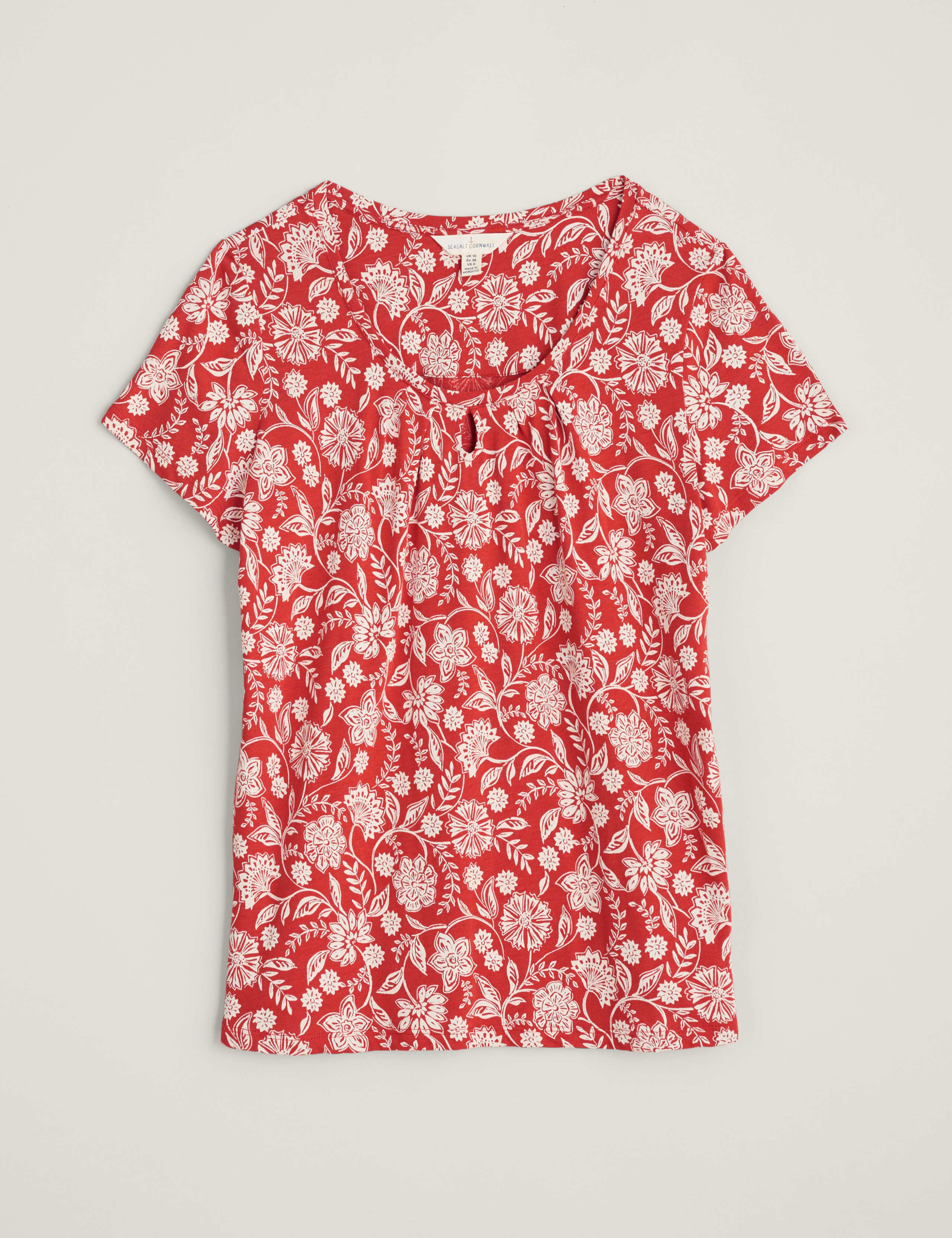 Cotton Blend Floral T-Shirt 5 of 5