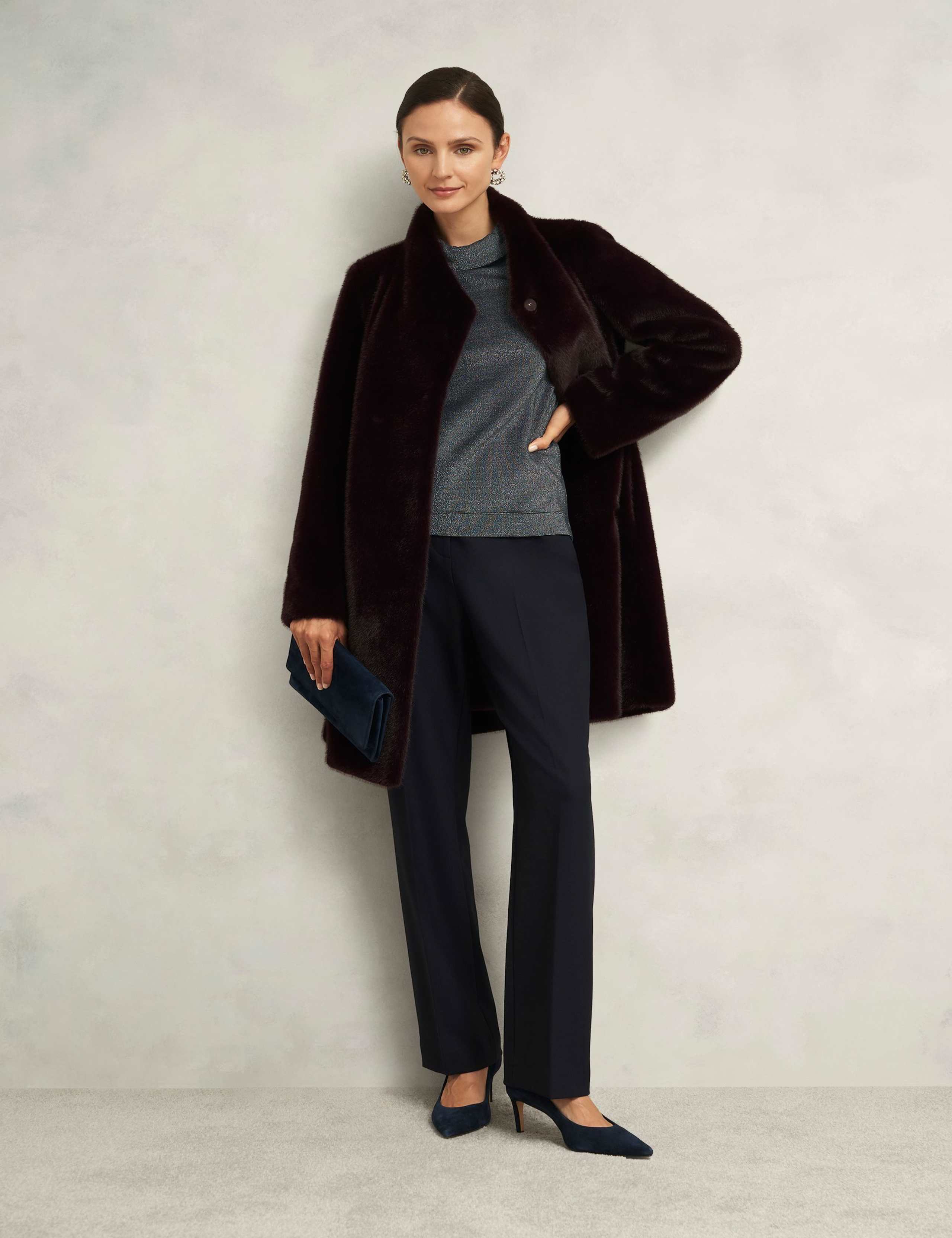 Cotton Rich Sparkly Roll Neck Top 5 of 7