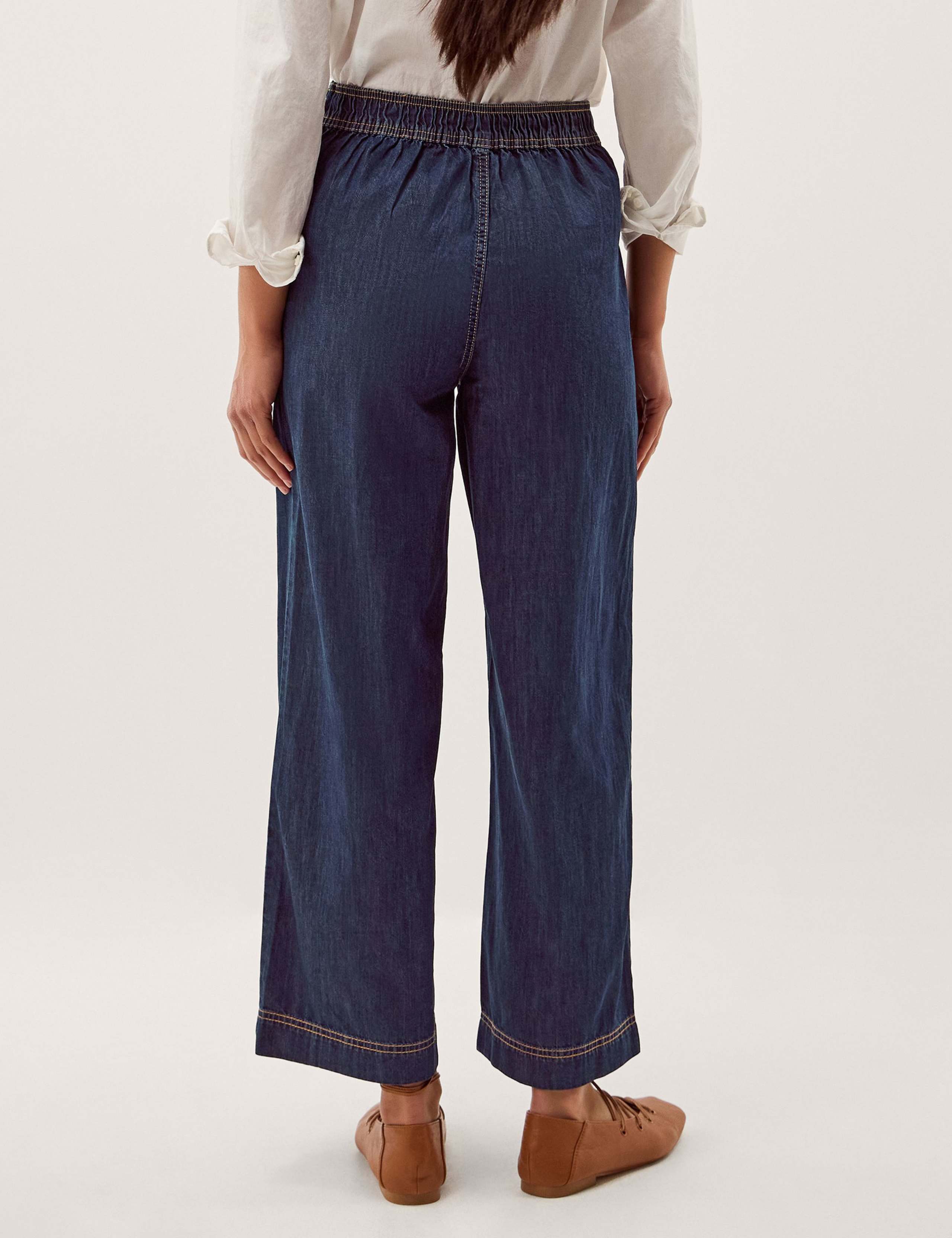 Mid Rise Straight Leg Ankle Grazer Jeans 5 of 5