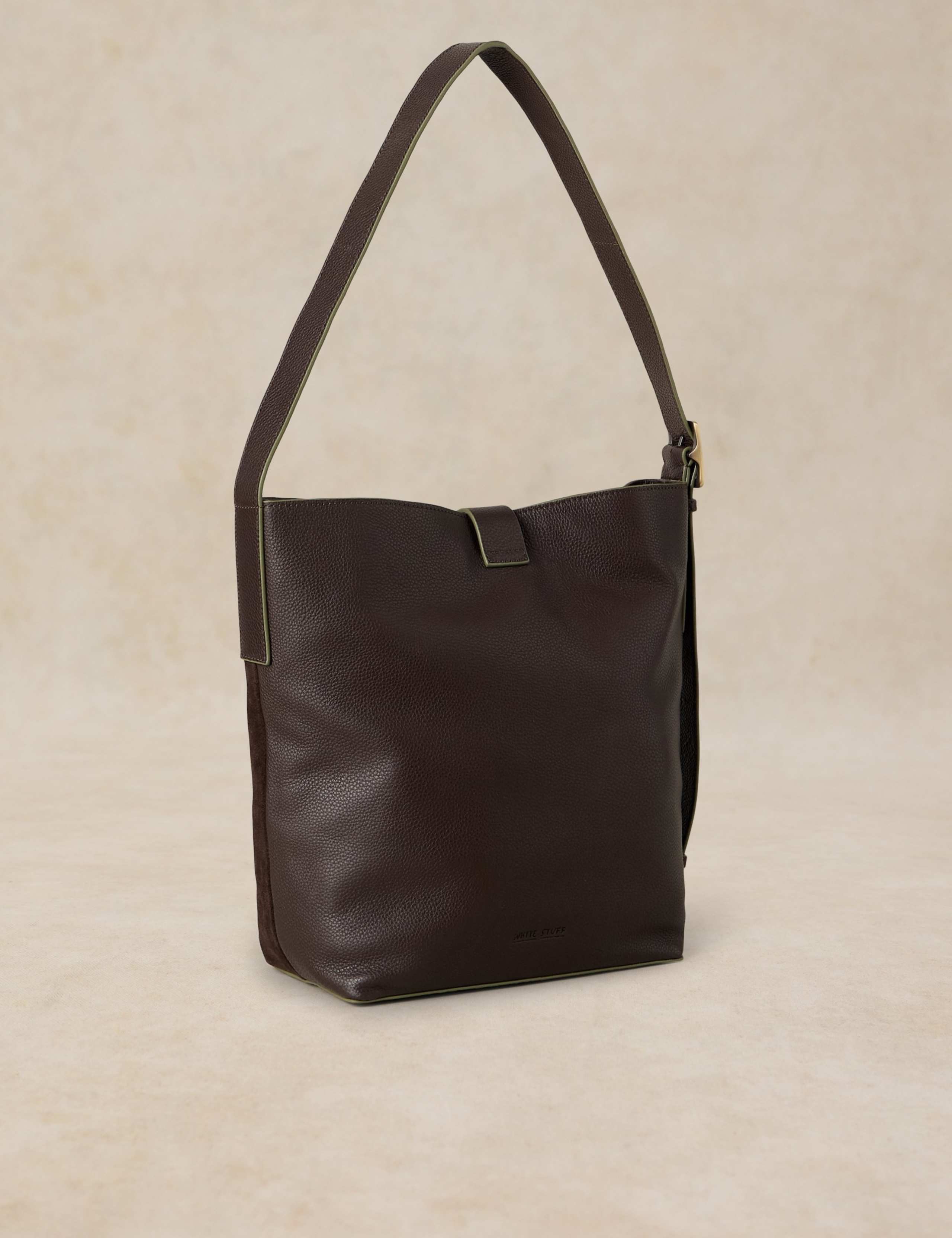 Leather Bucket Bag 3 of 4