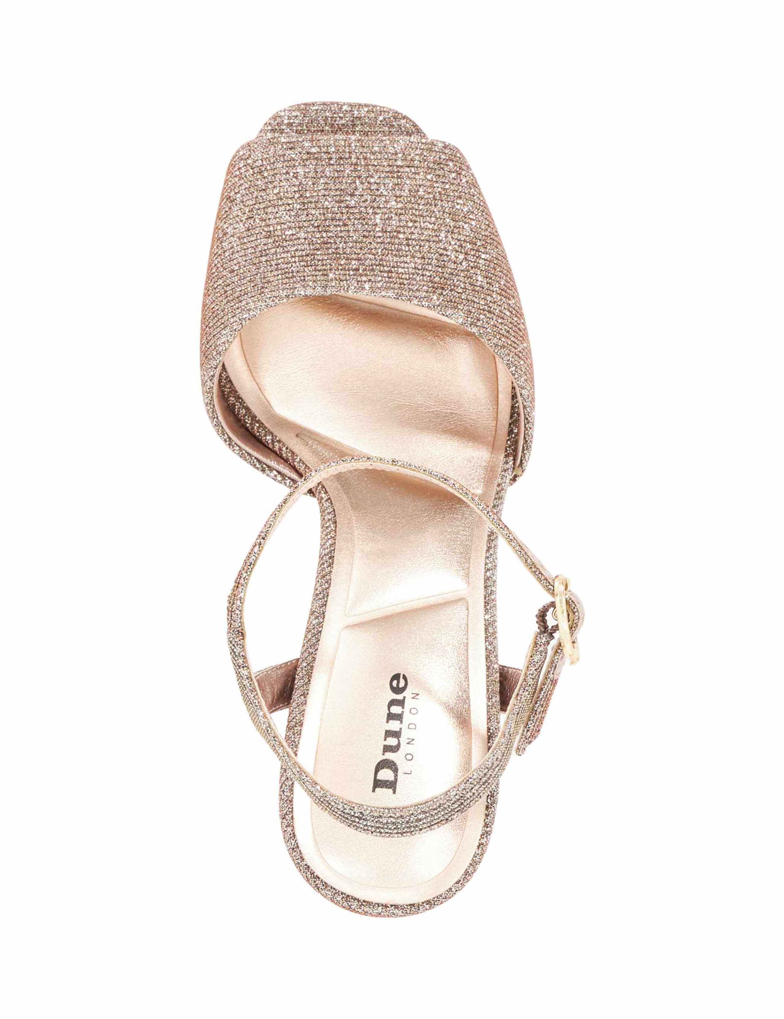 Sparkly Platform High Heel Sandals 2 of 5