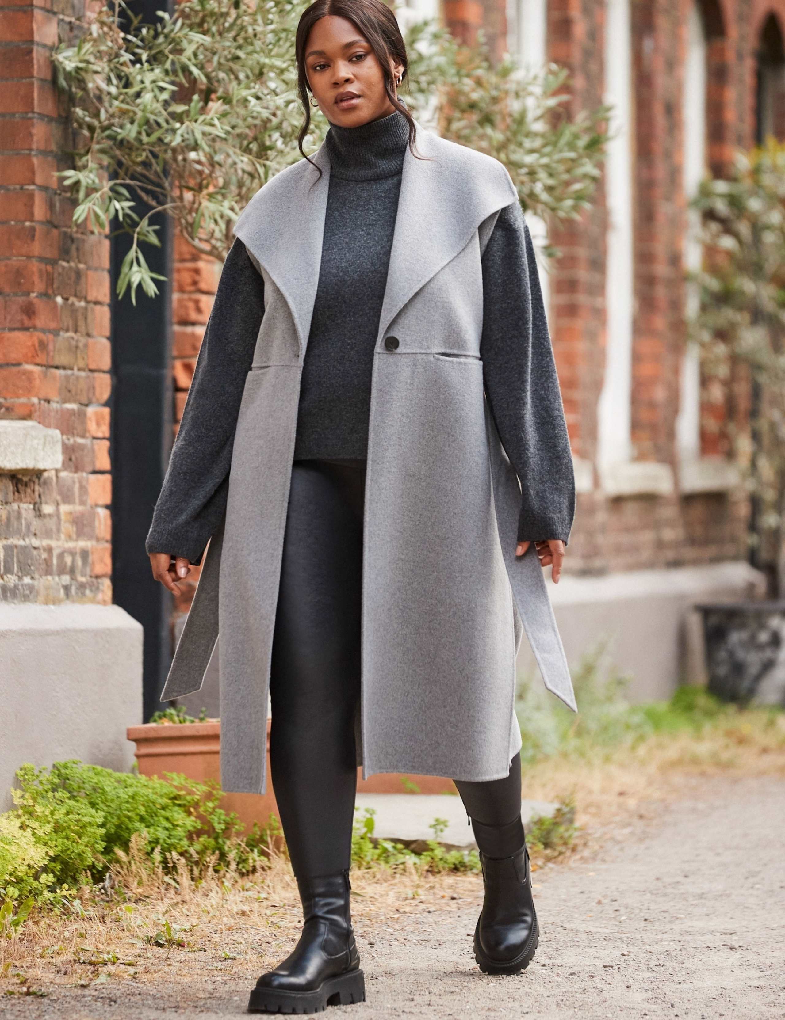 Wool Blend Longline Waistcoat 3 of 5