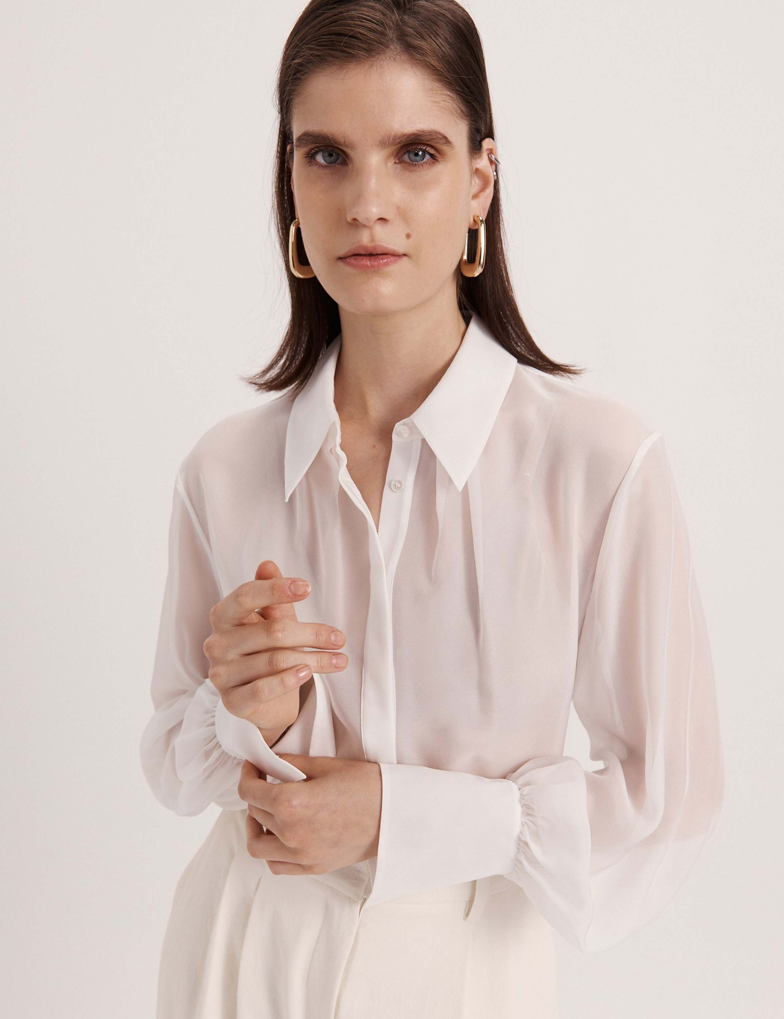 Pure Silk Collared Shirt 5 of 6