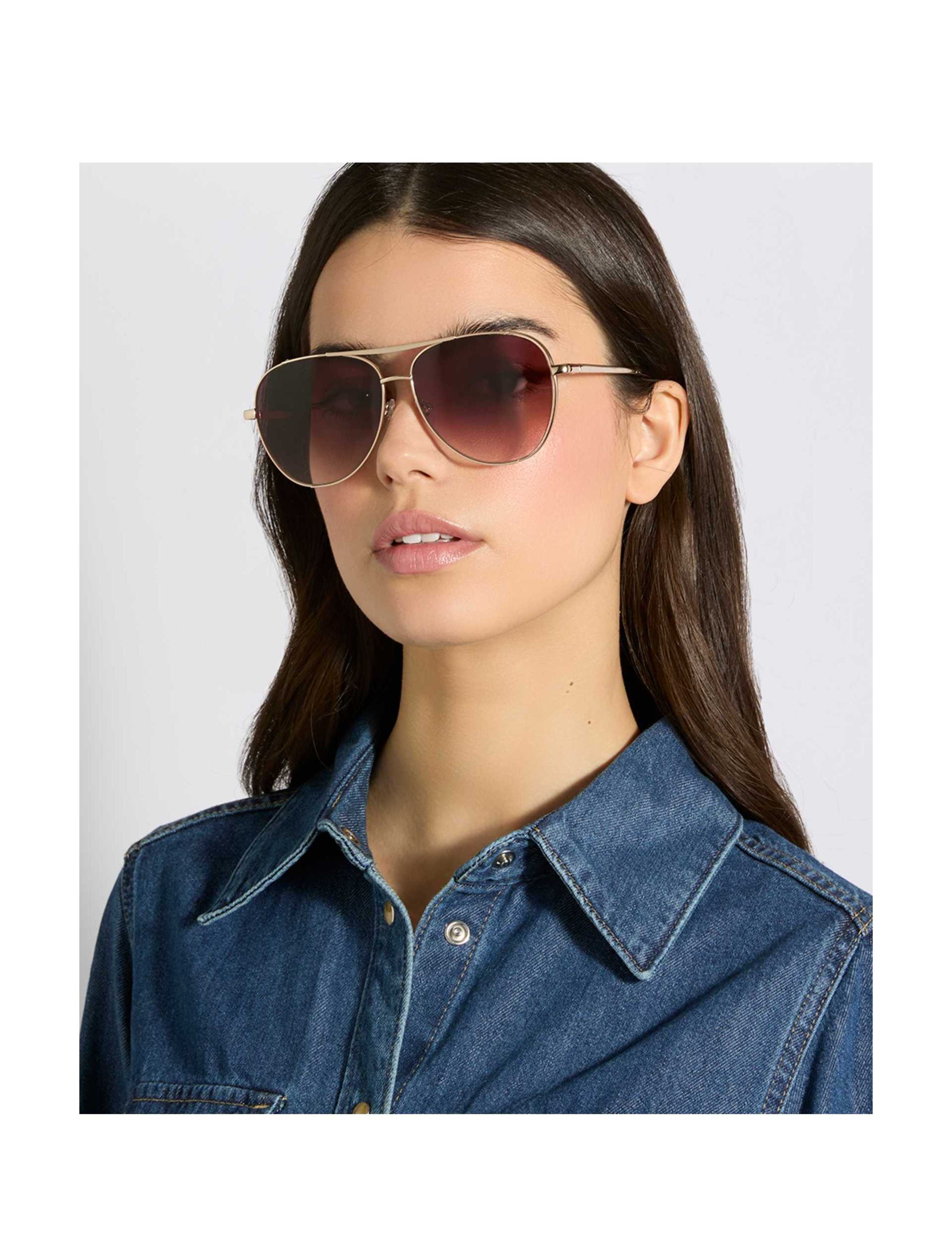 Metal Aviator Sunglasses 1 of 5
