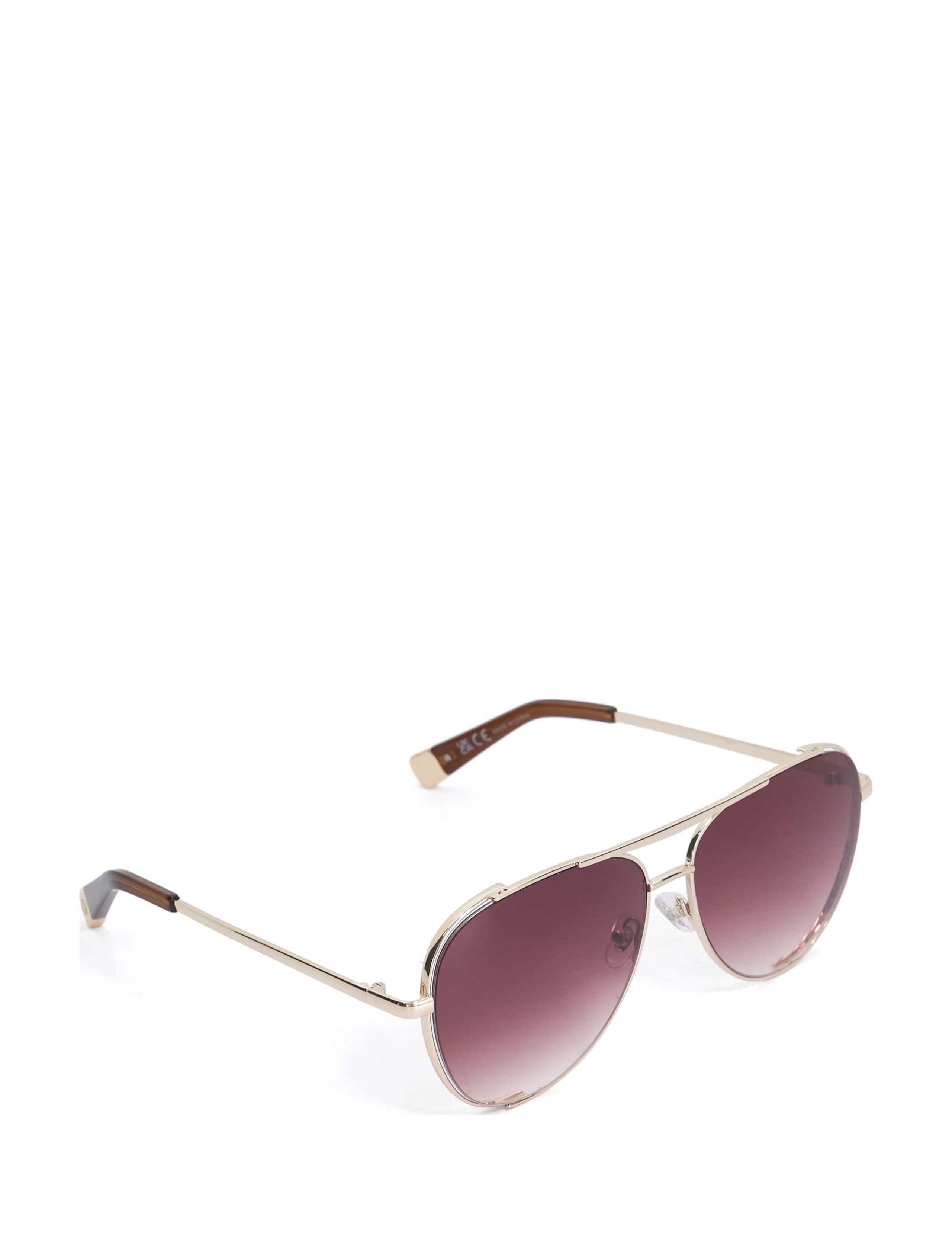 Metal Aviator Sunglasses 3 of 5