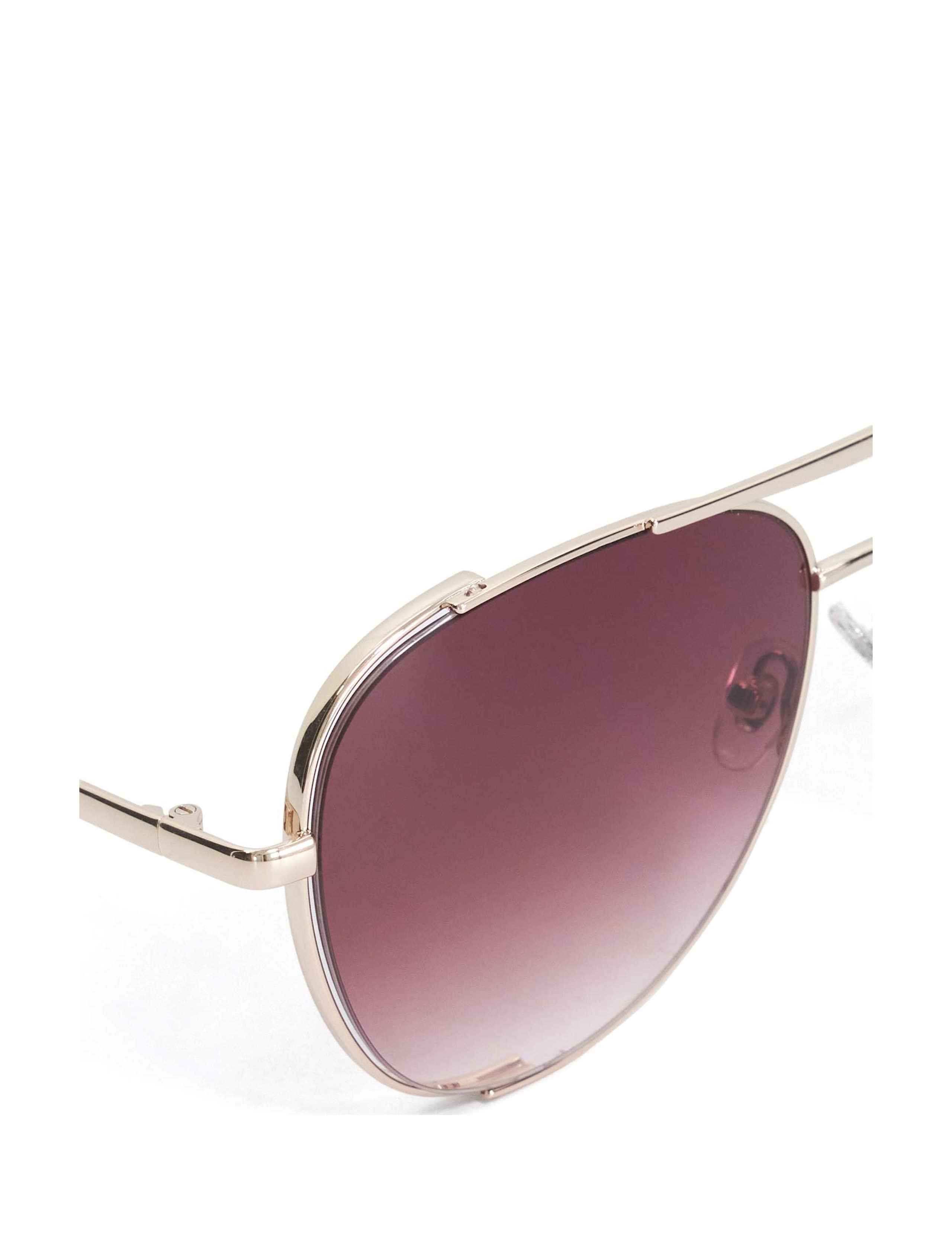 Metal Aviator Sunglasses 5 of 5