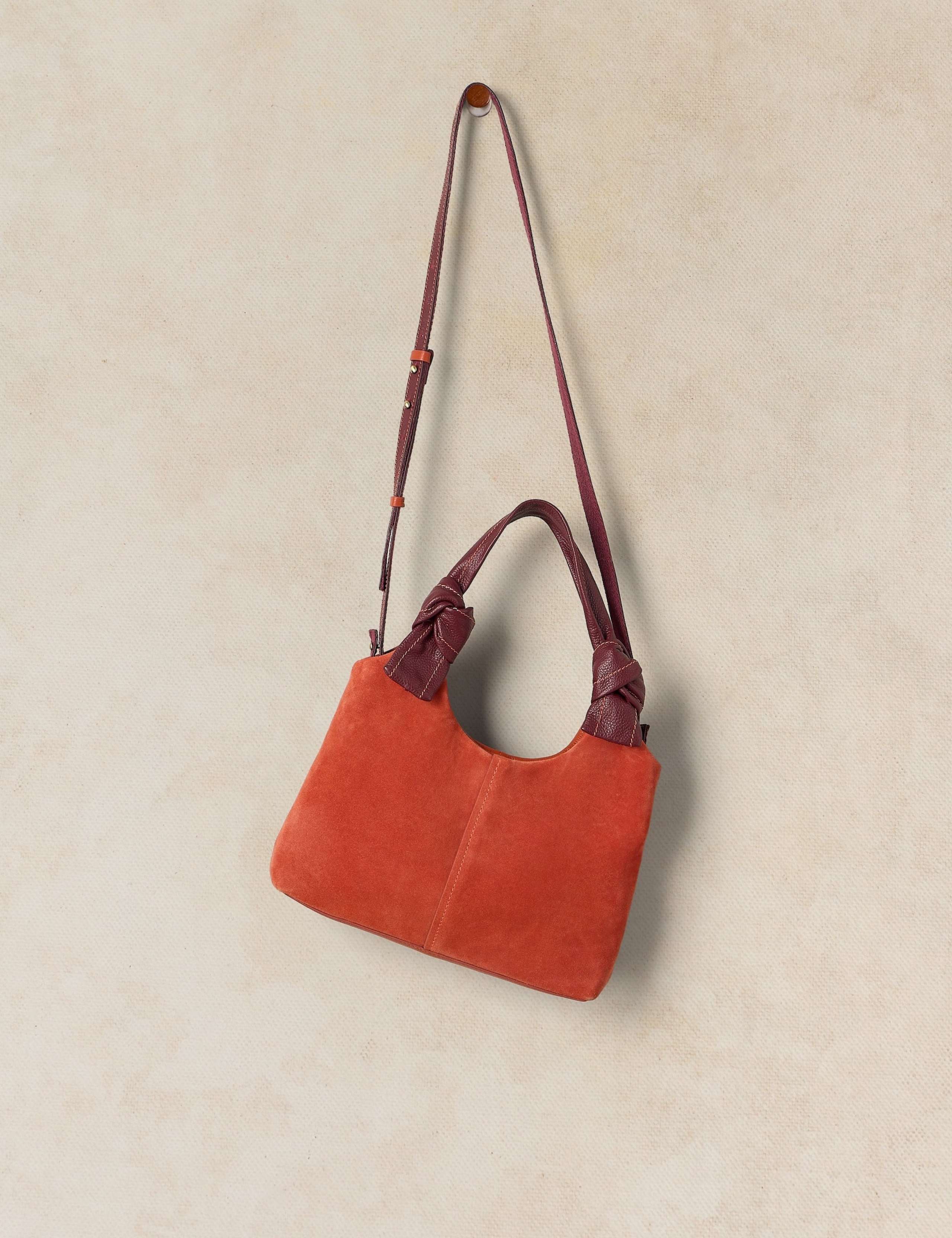Suede Cross Body Bag 3 of 4