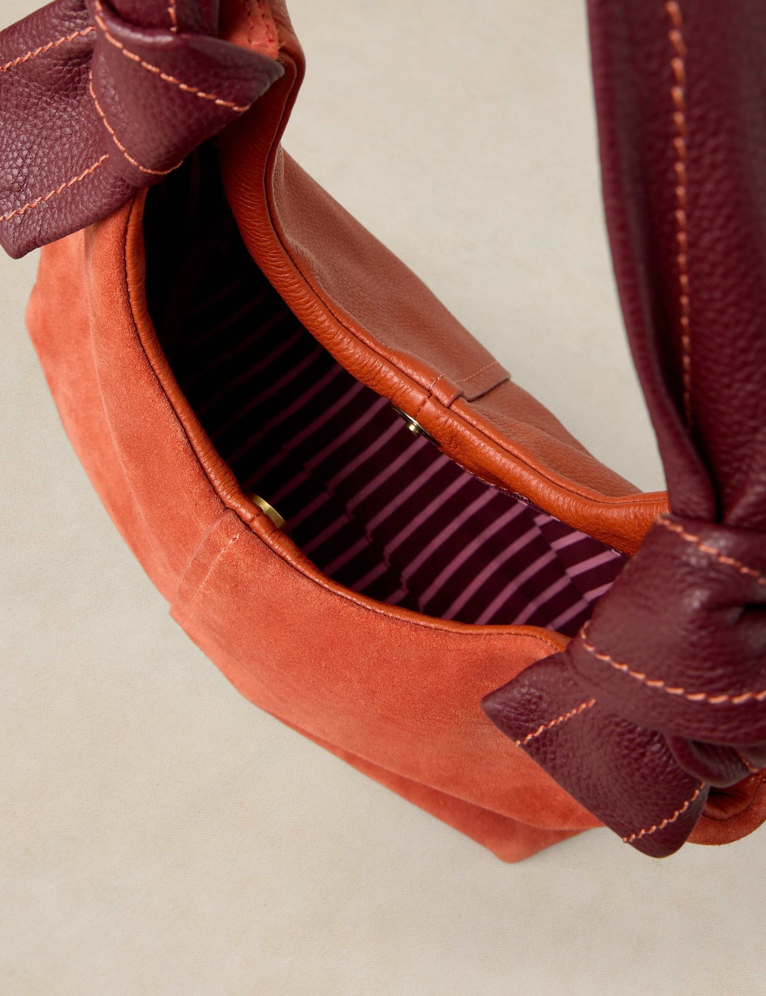 Suede Cross Body Bag 4 of 4