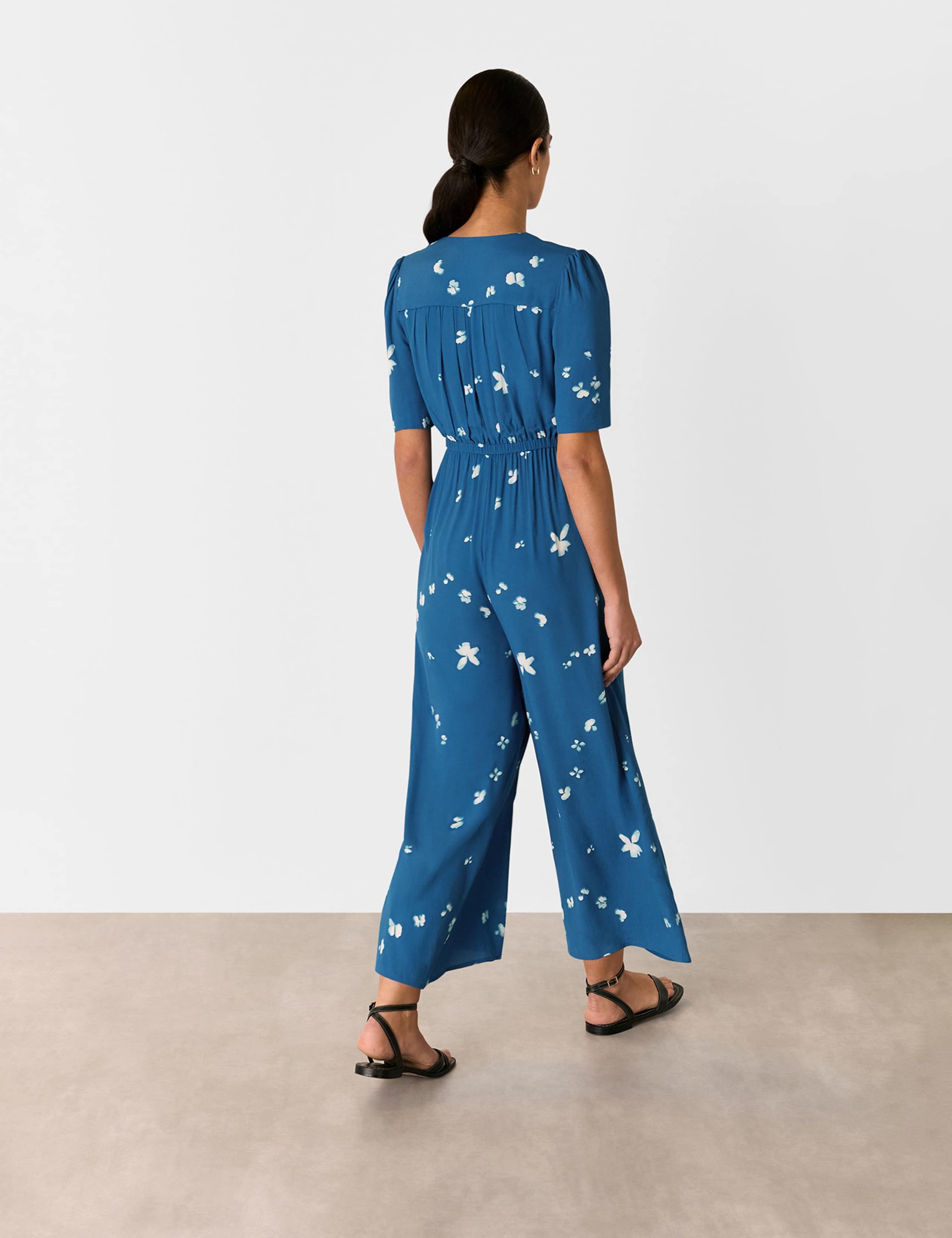 Floral Tie Detail Jumpsuit 3 of 4