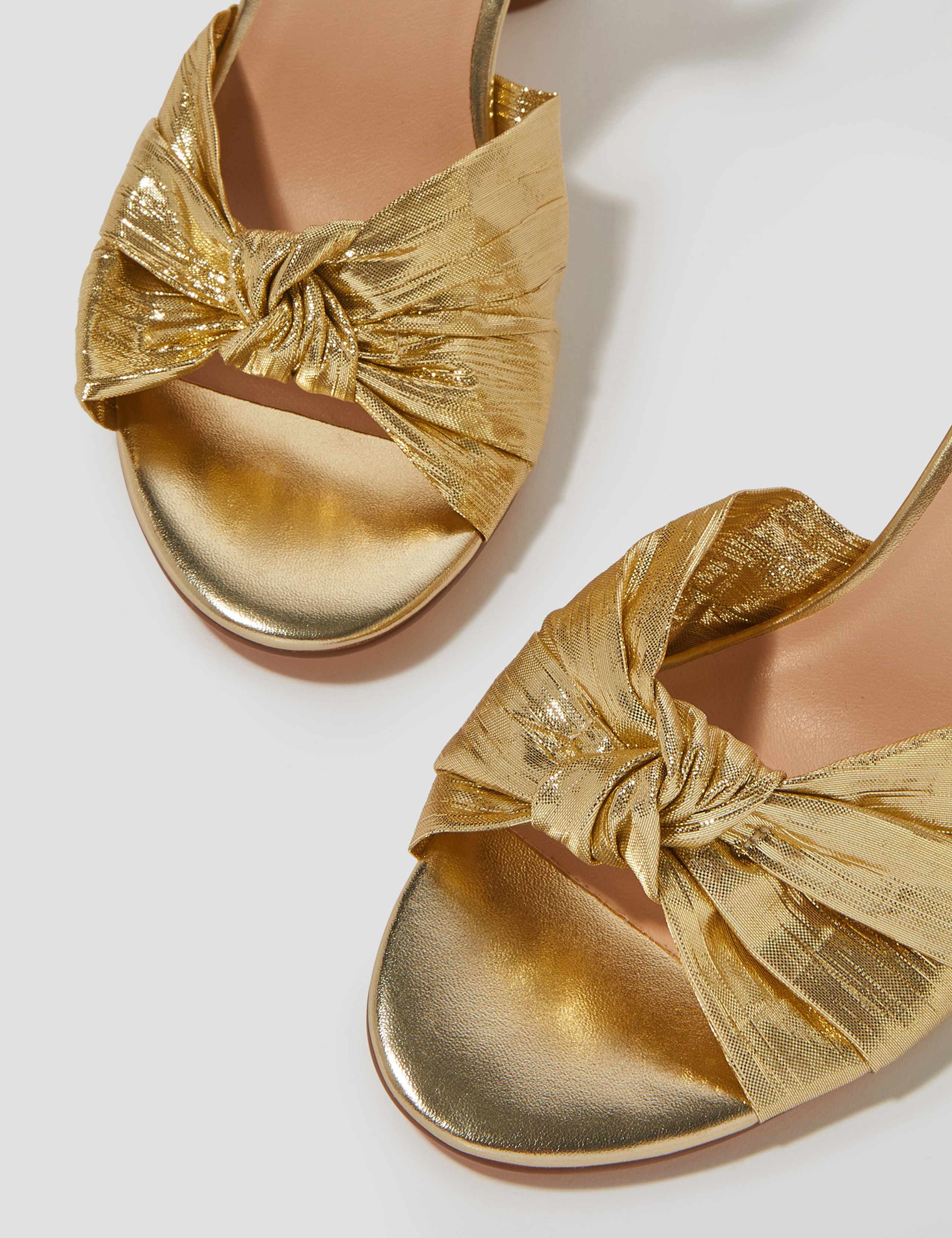 Buckle Ankle Strap Block Heel Sandals 2 of 4