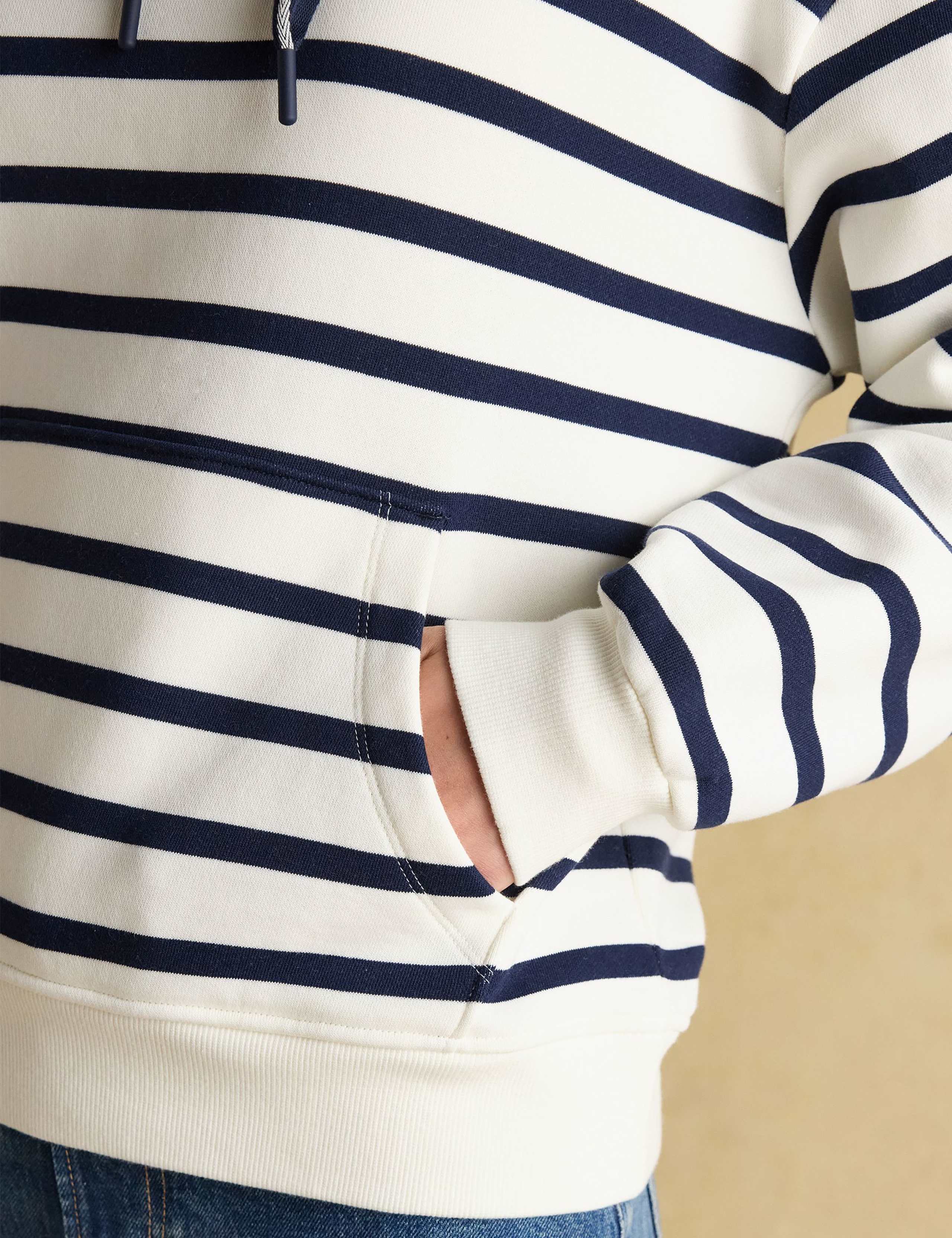 Cotton Rich Striped Hoodie 8 of 8