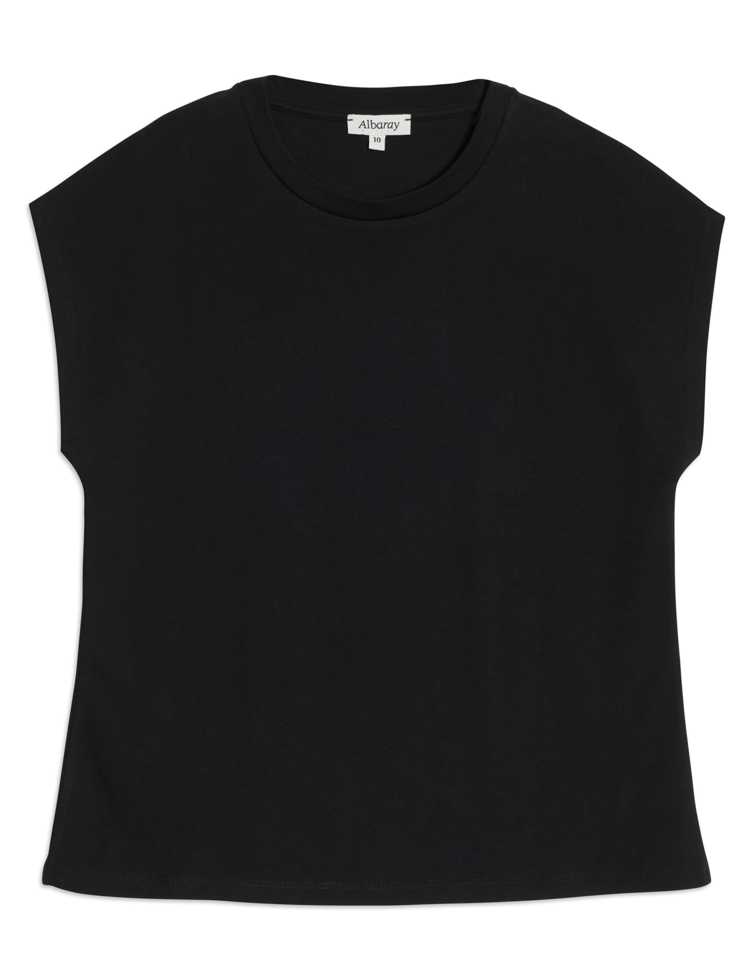 Pure Cotton Cap Sleeve T-Shirt 2 of 4