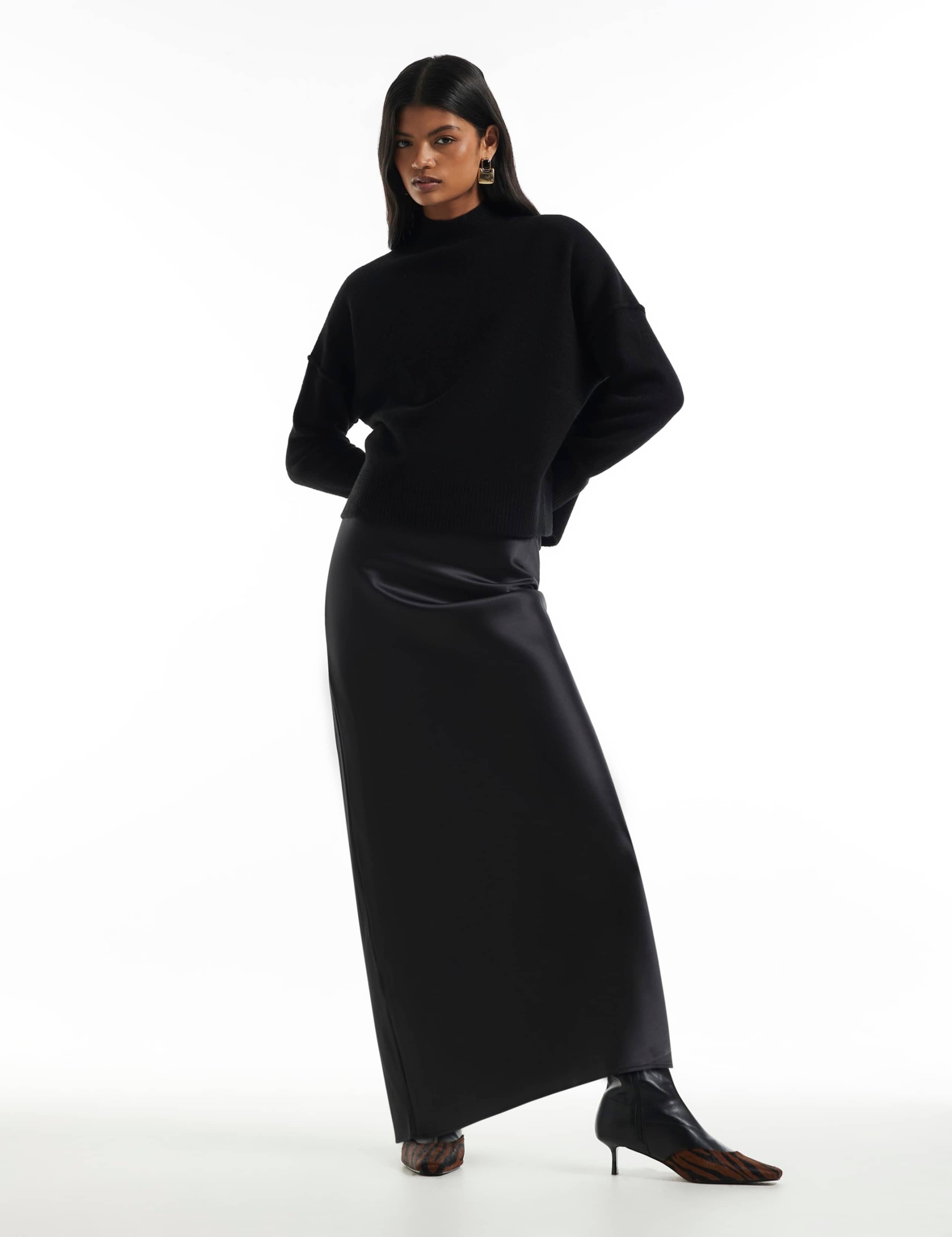 Pure Cotton Midaxi Hybrid Jumper Dress 1 of 4
