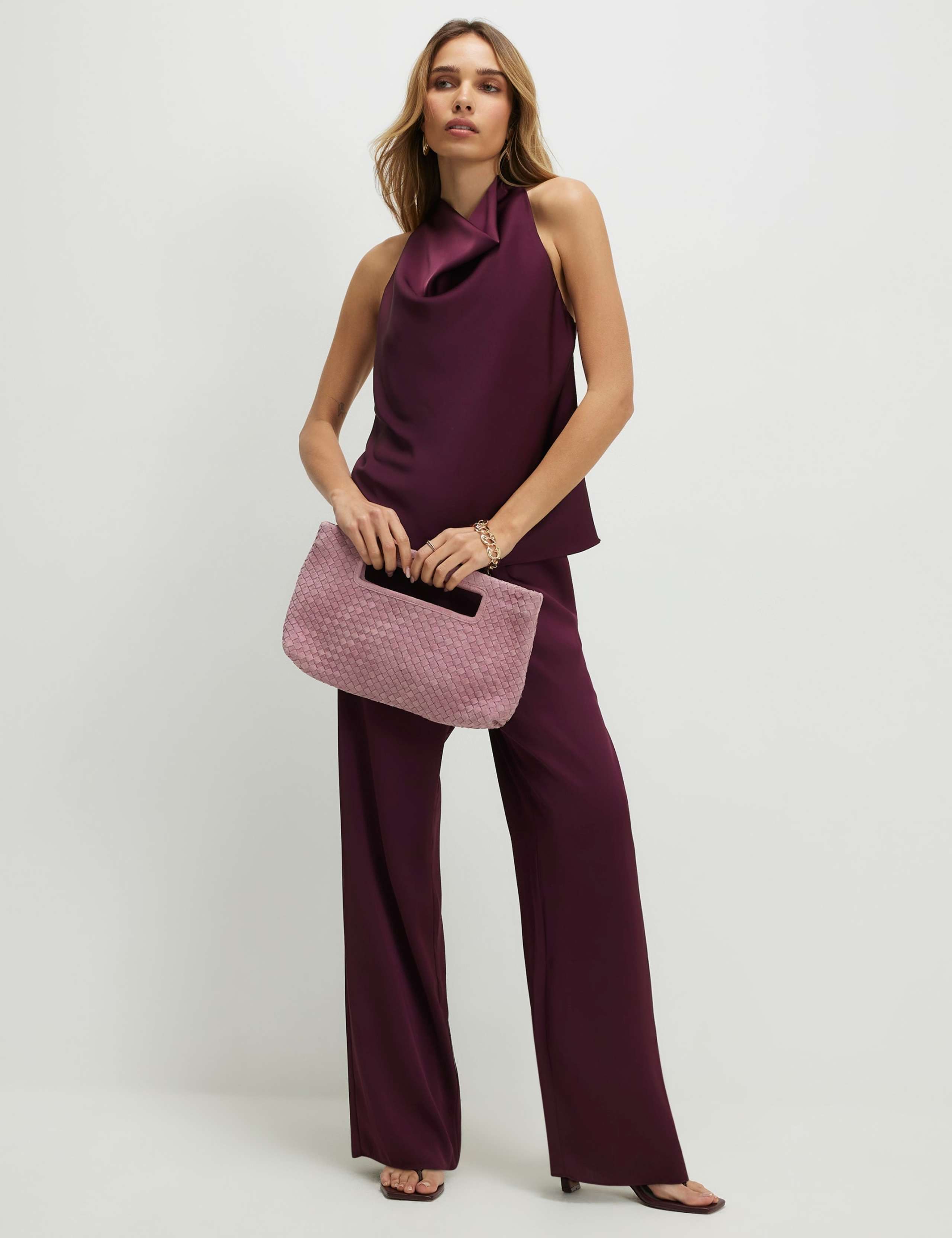 Satin Halter Neck Top 2 of 4
