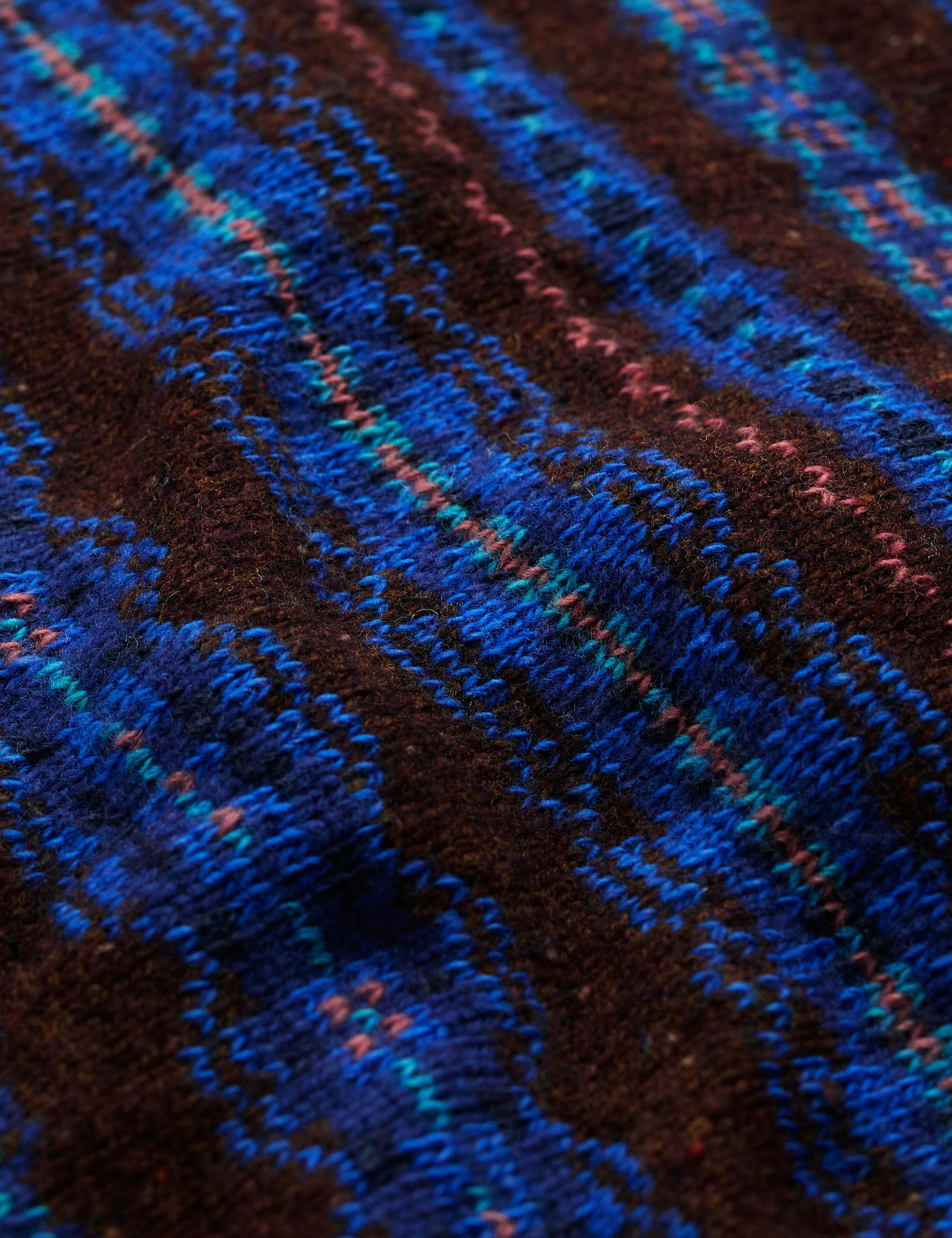 Cotton Blend Fairisle Snood 3 of 4