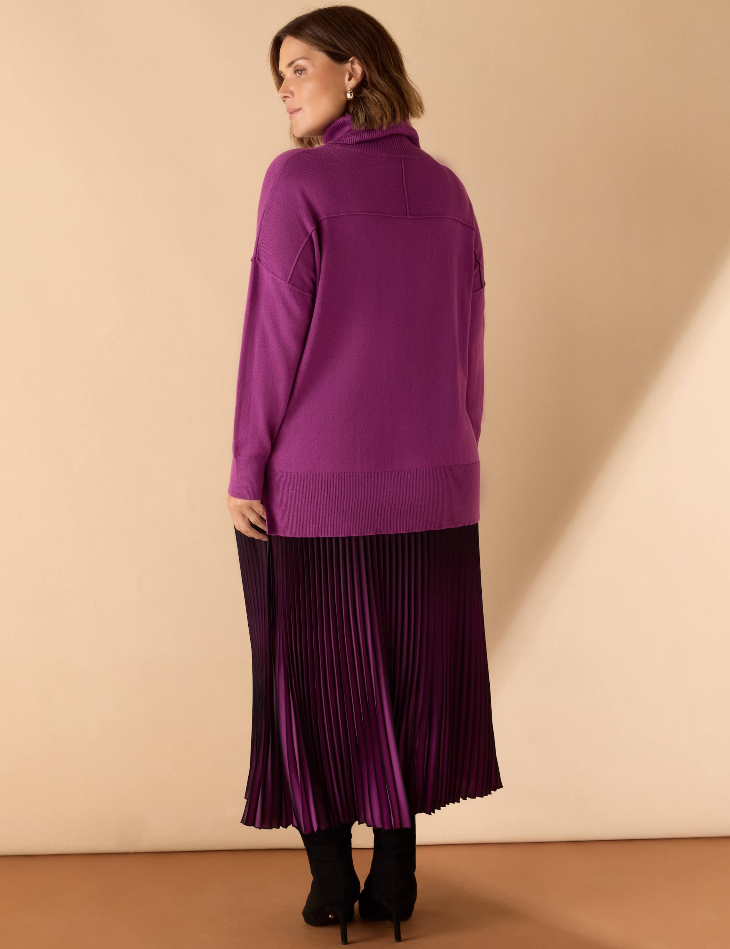 Roll Neck Jumper with Cashmere 7 of 7