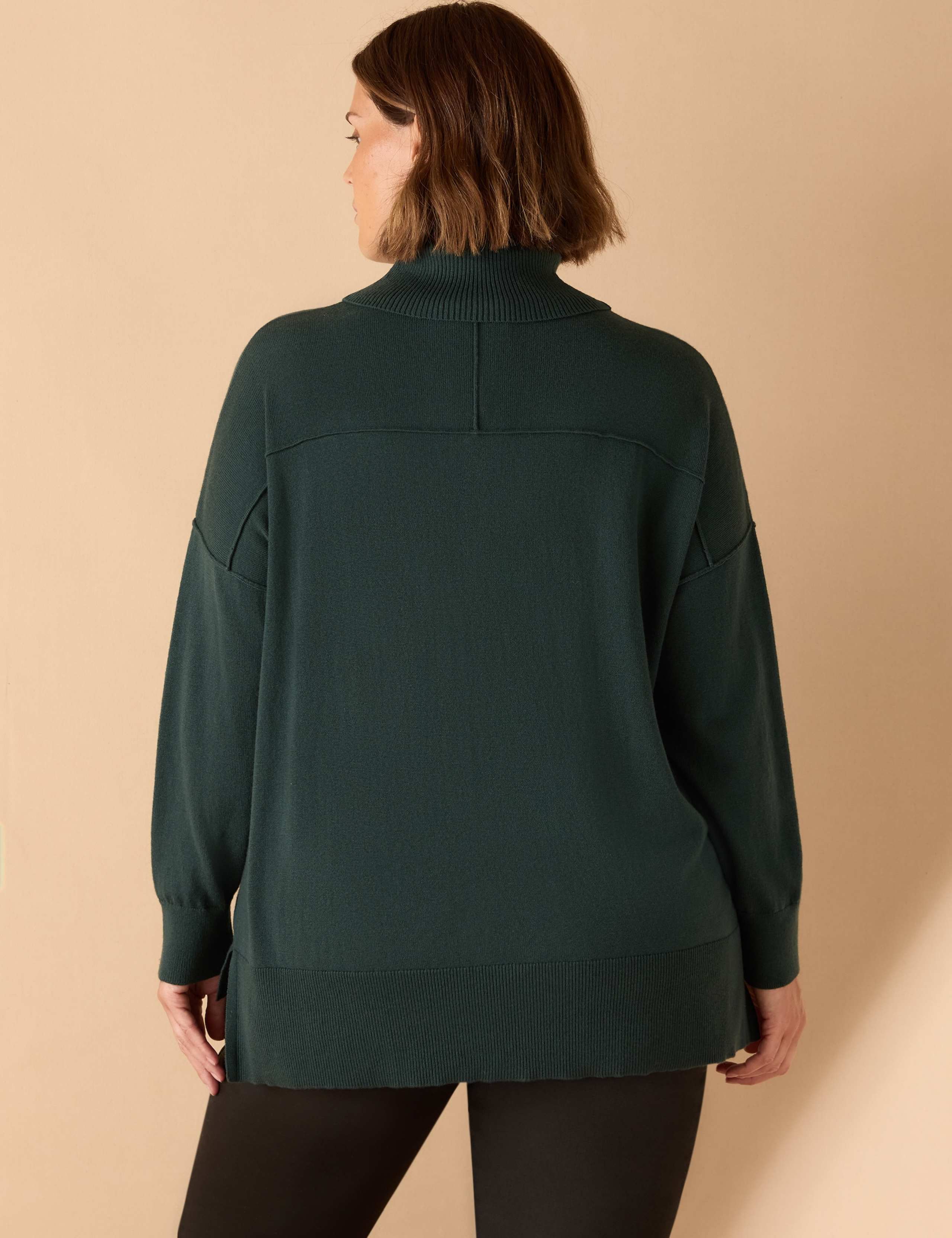 Roll Neck Jumper with Cashmere 6 of 8