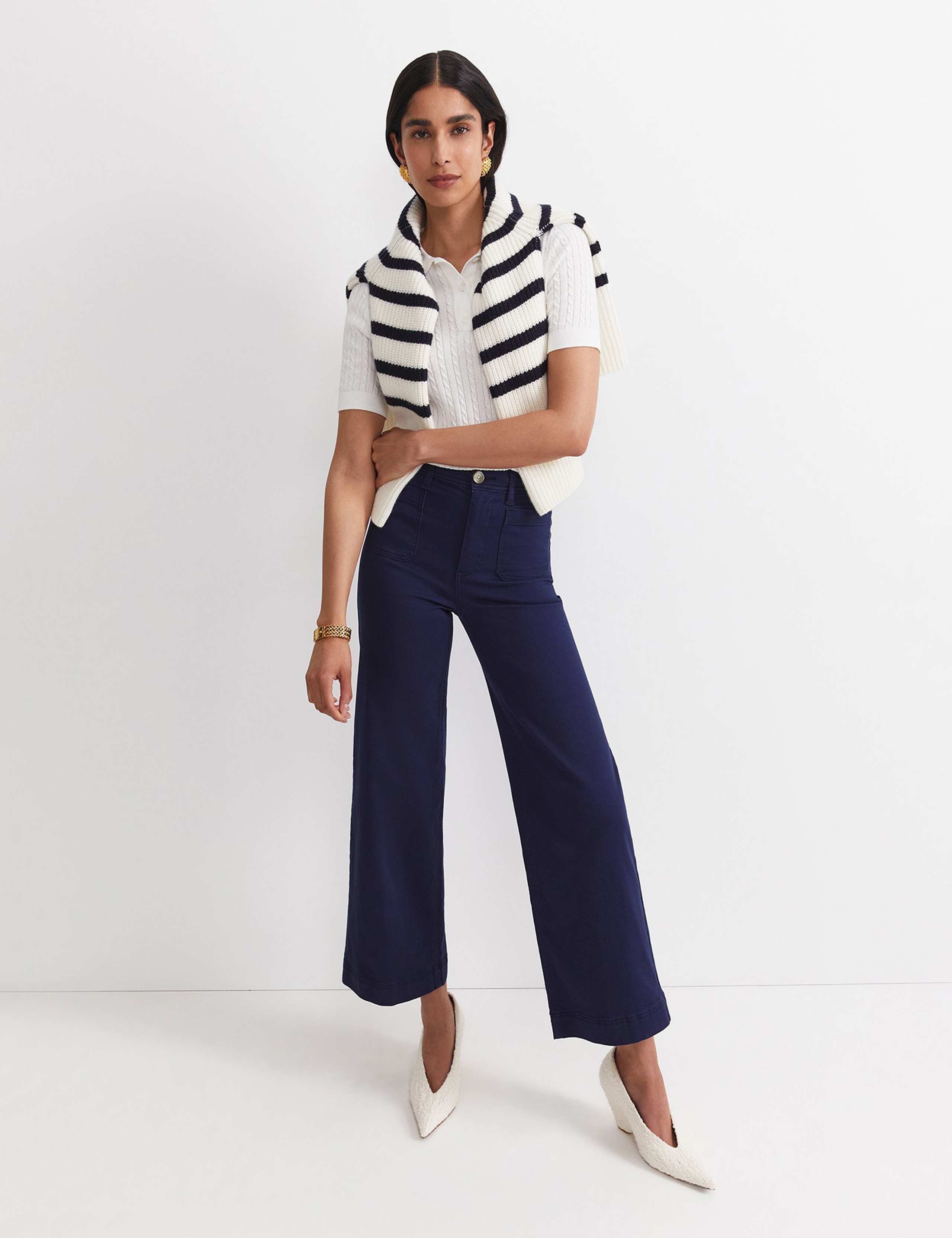 High Waisted Wide Leg Jeans 5 of 6