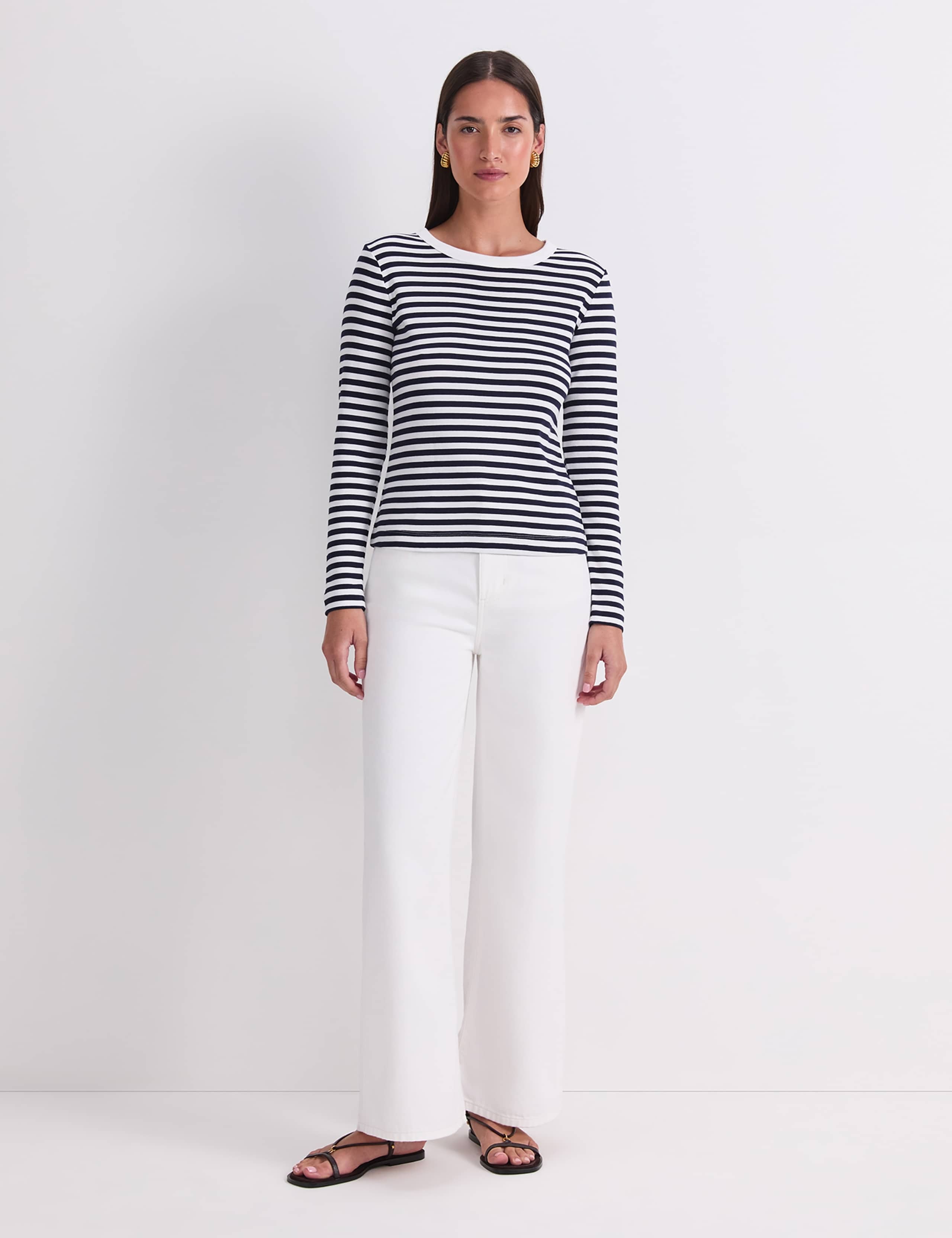 Jersey Striped Top 2 of 8