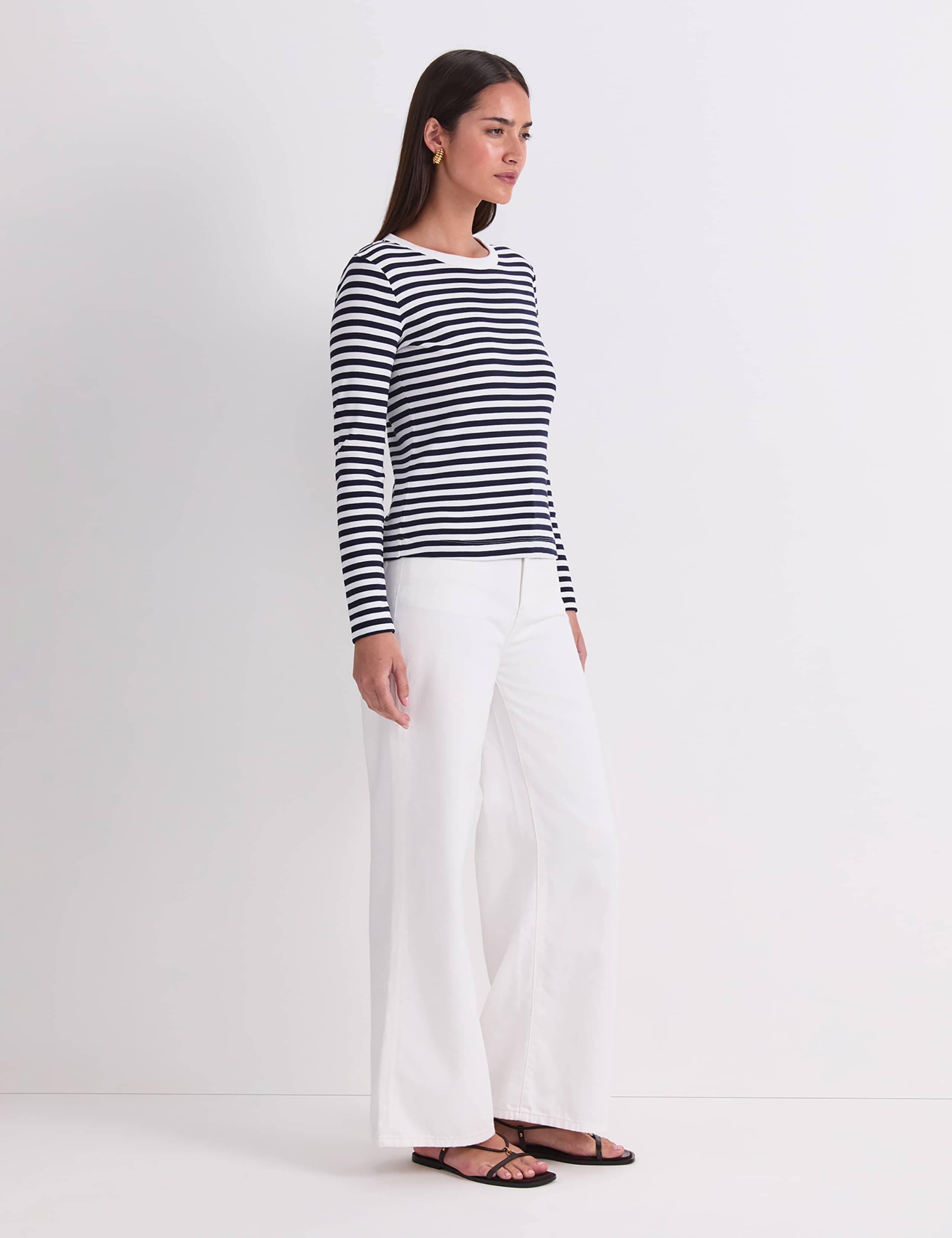 Jersey Striped Top 4 of 8