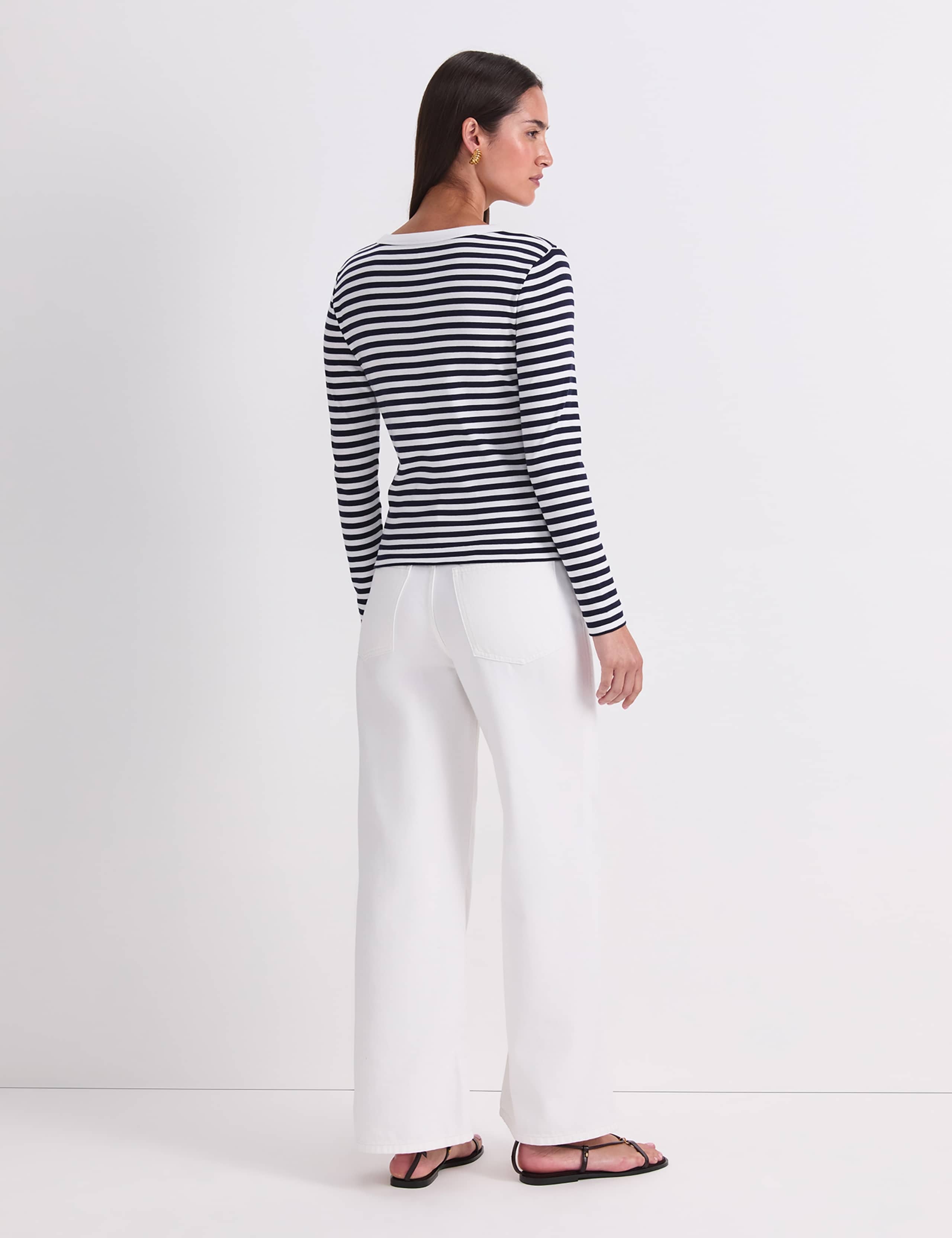 Jersey Striped Top 5 of 8
