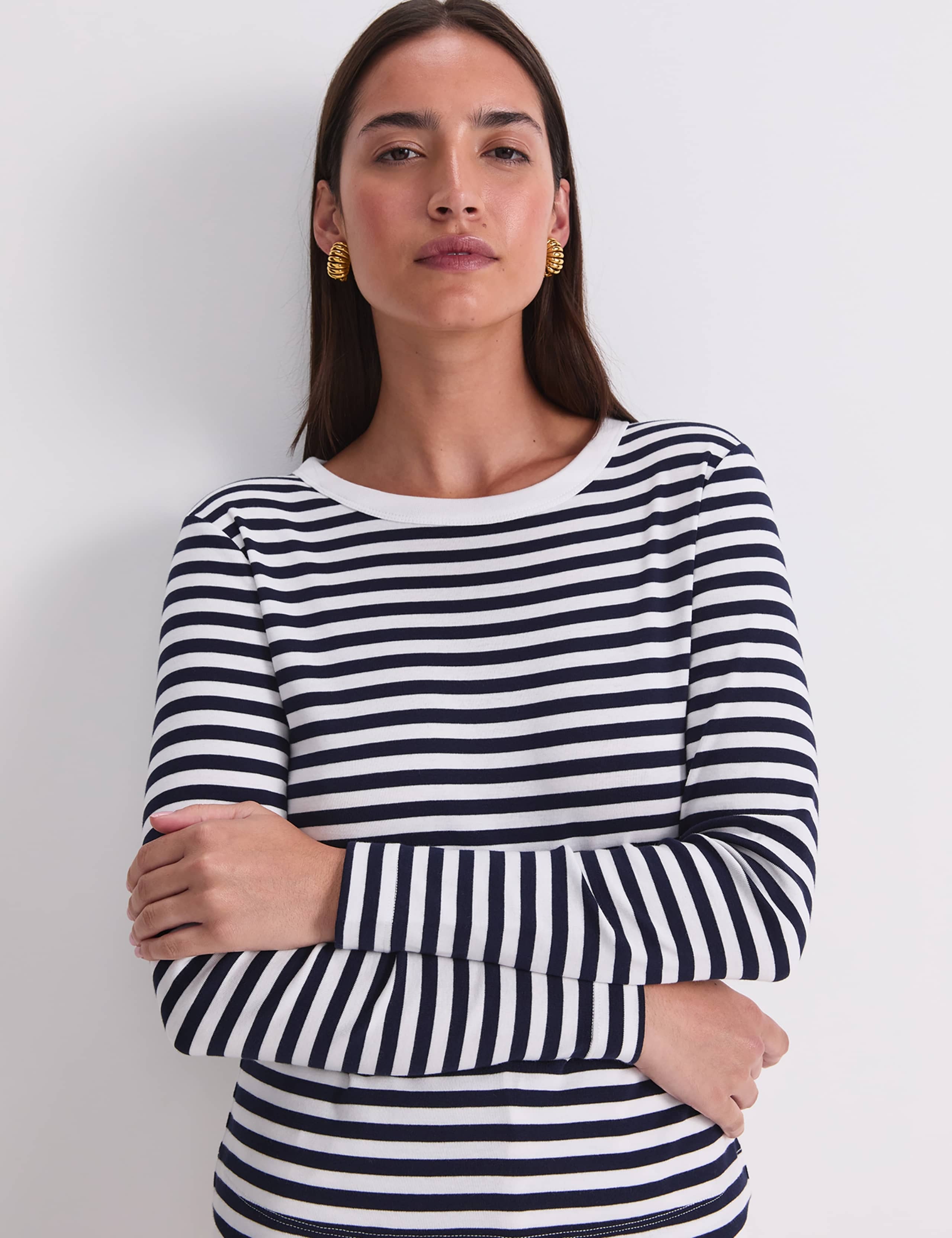 Jersey Striped Top 6 of 8
