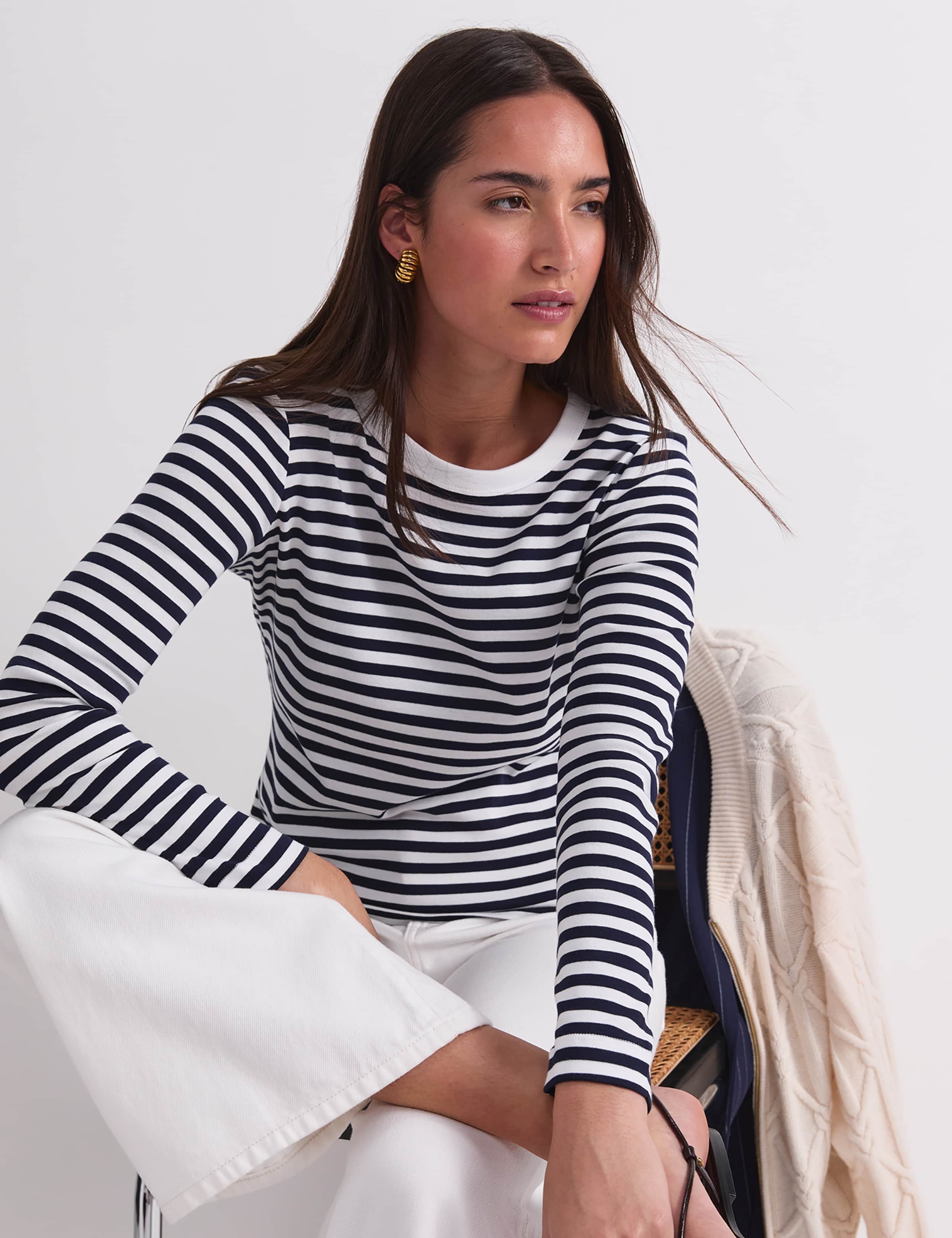 Jersey Striped Top 7 of 8