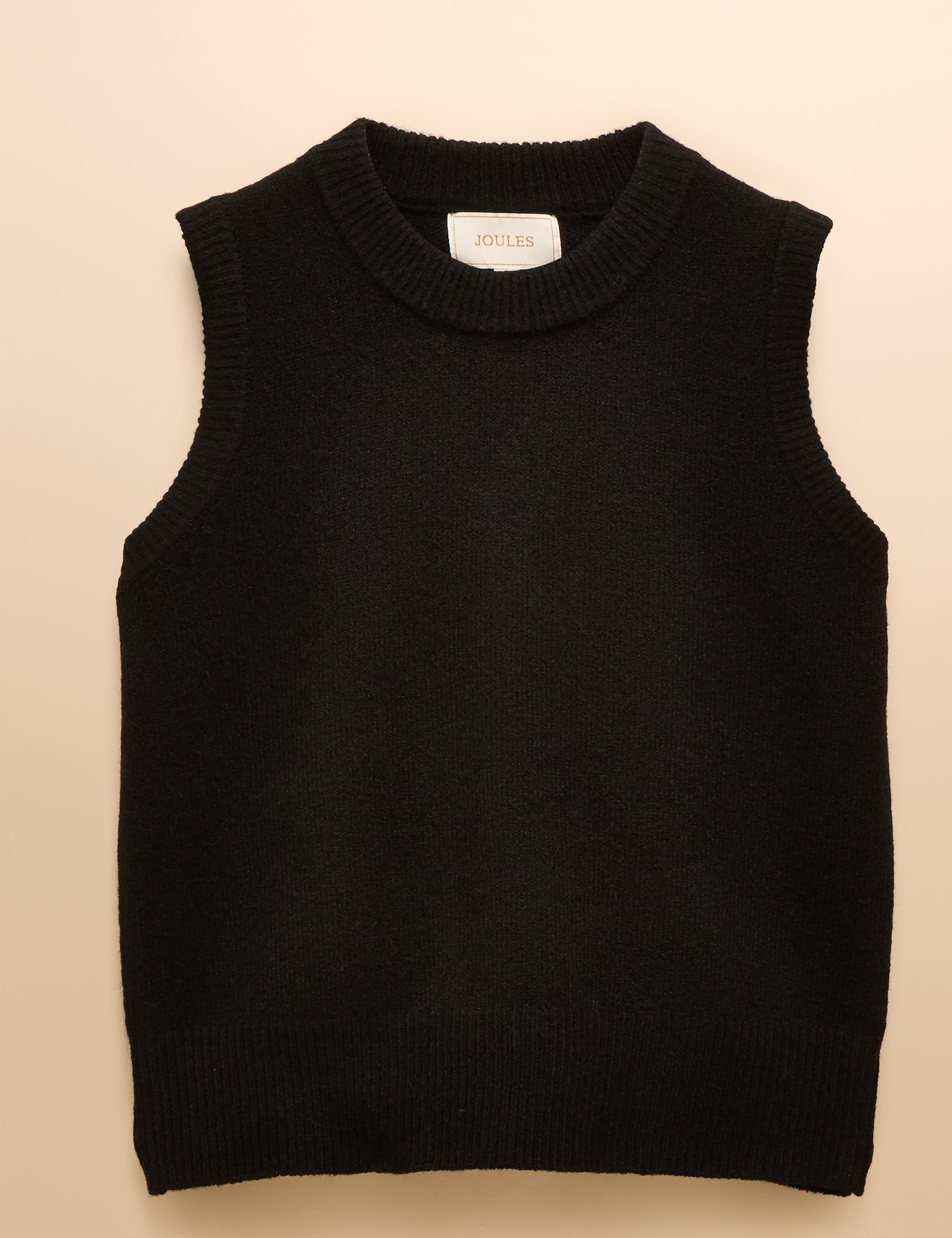 Crew Neck Knitted Vest 2 of 8