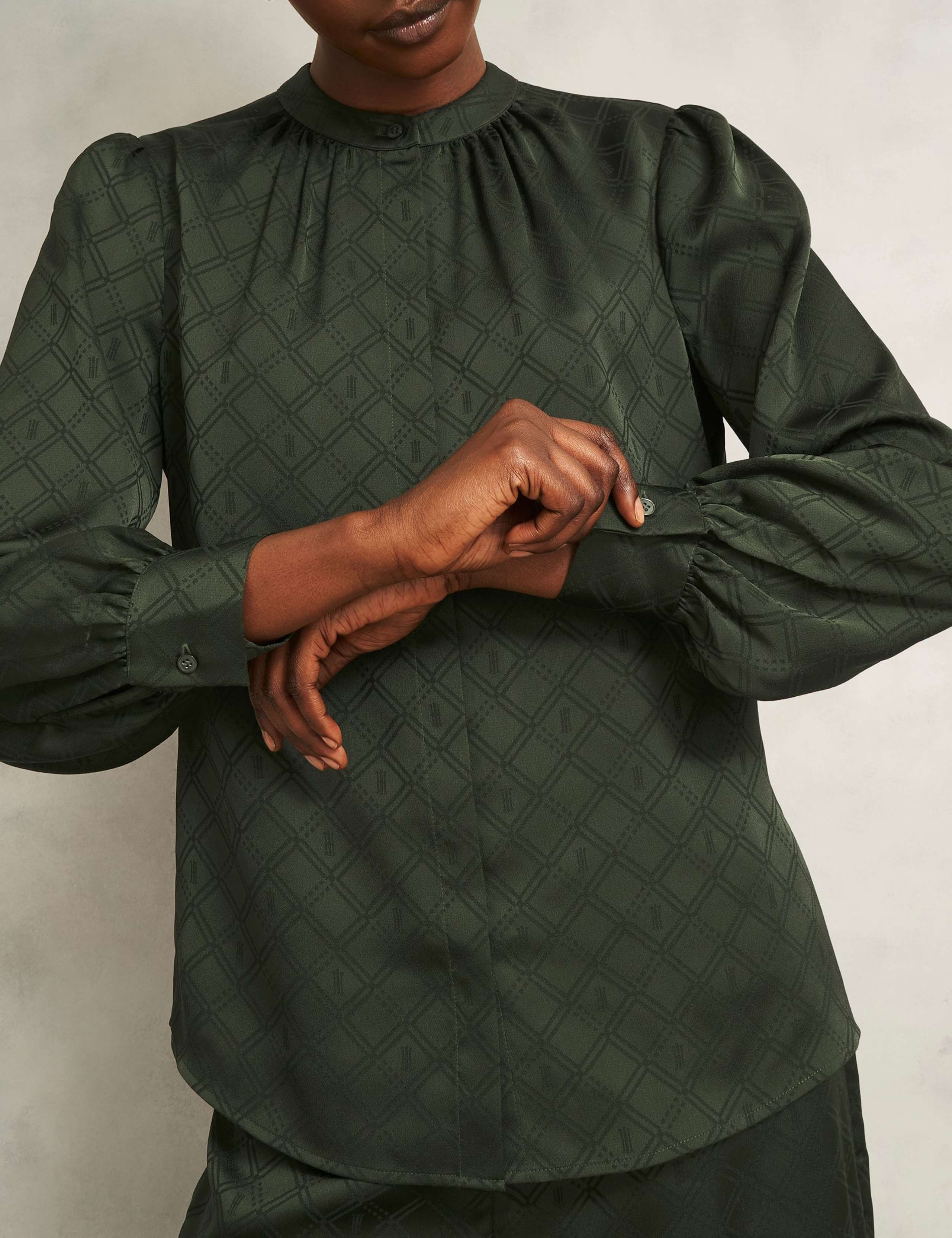 Printed Relaxed Blouse 3 of 5