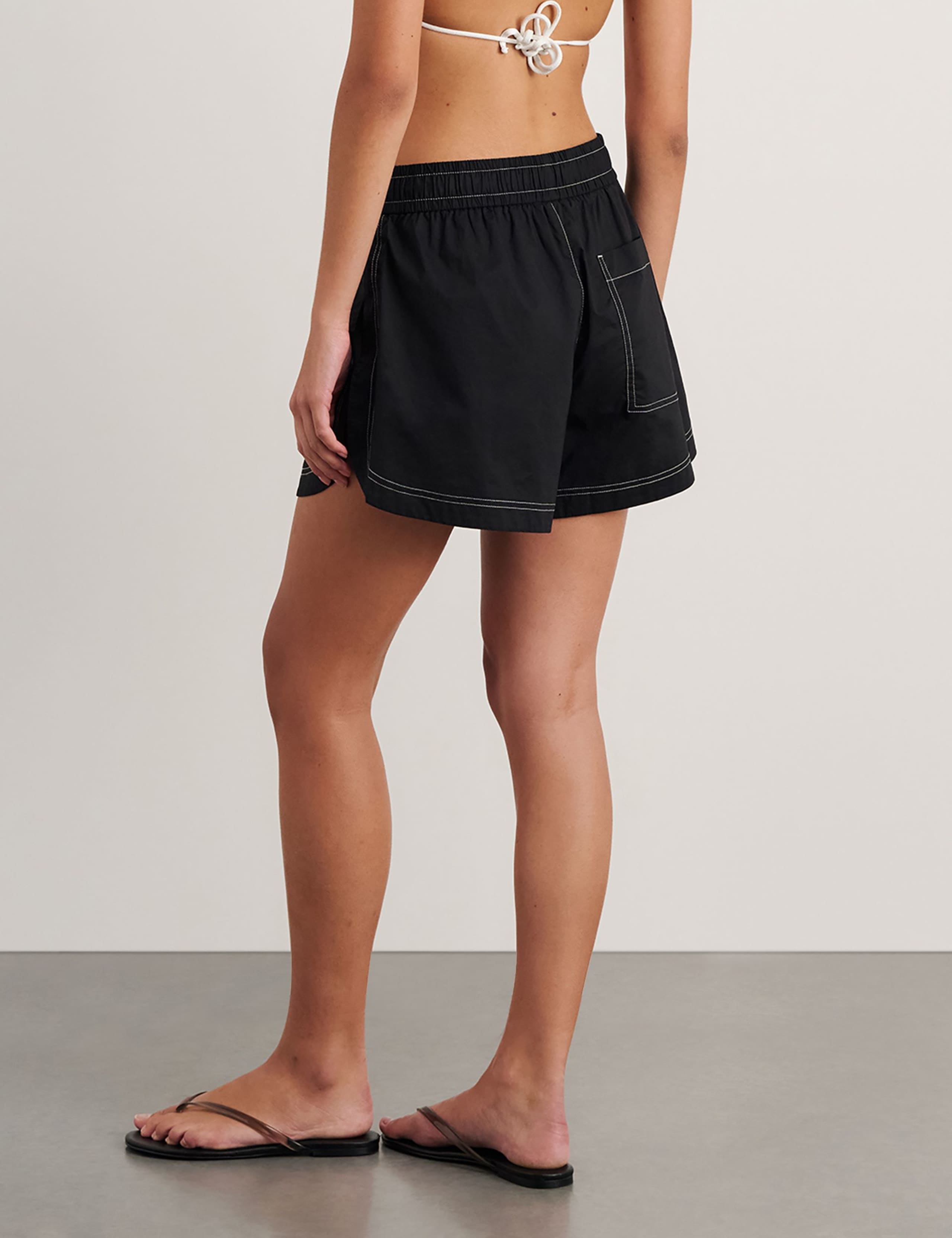 Pure Cotton High Waisted Shorts 6 of 6