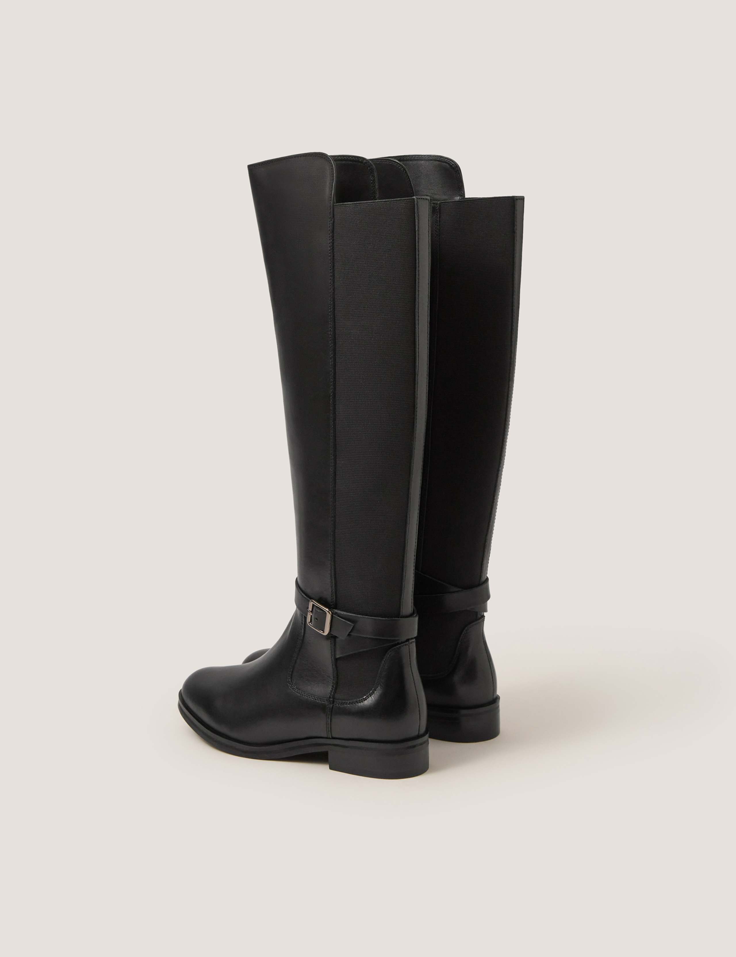 Leather Knee High Boots 3 of 3