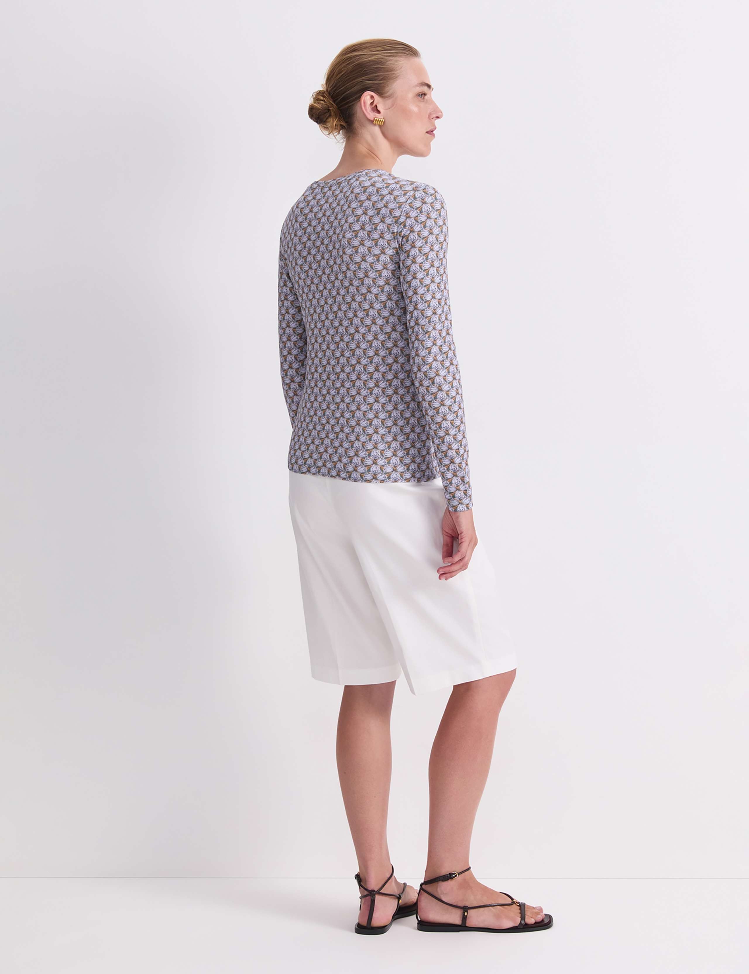 Jersey Floral Top 5 of 6