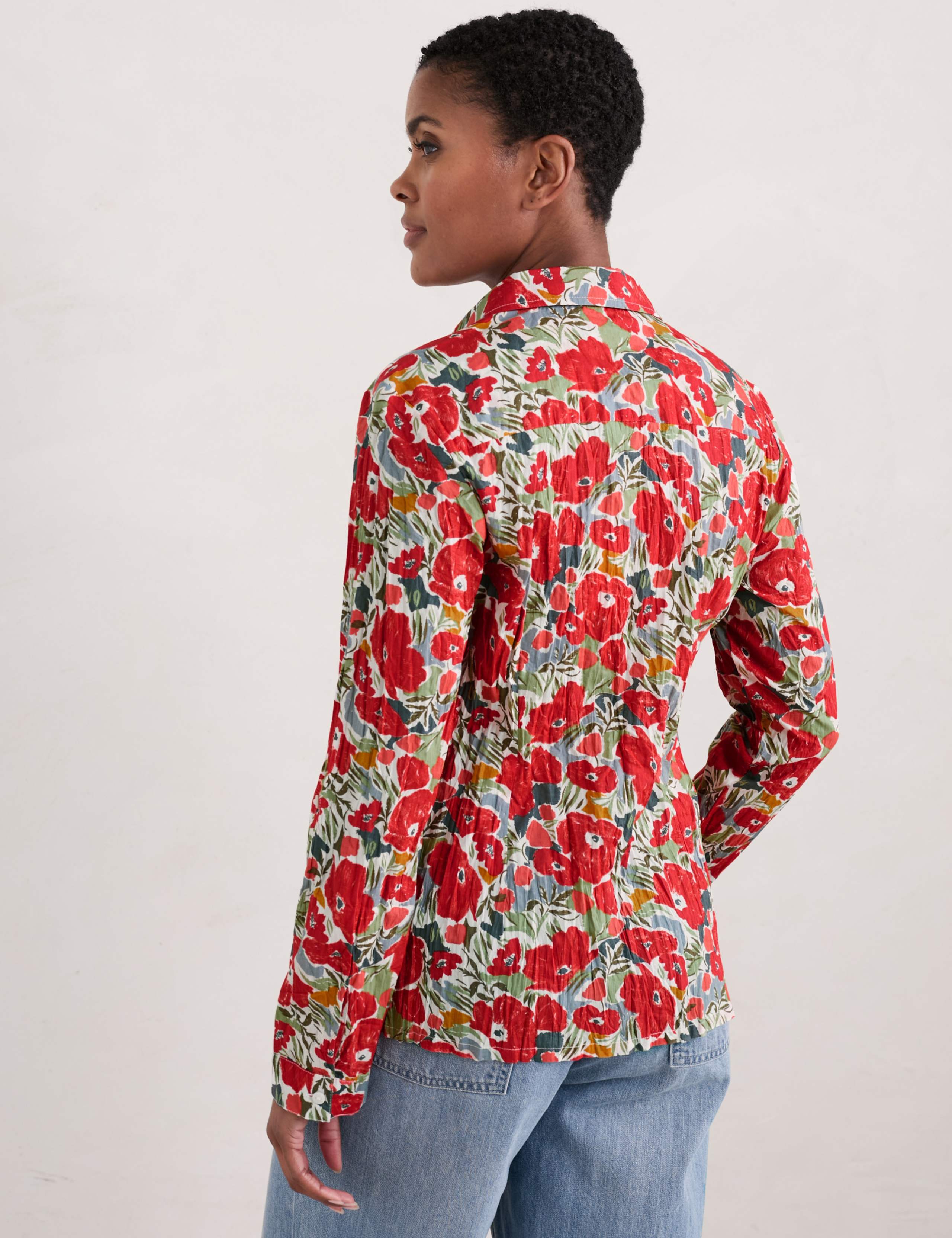 Pure Cotton Floral Shirt 4 of 6