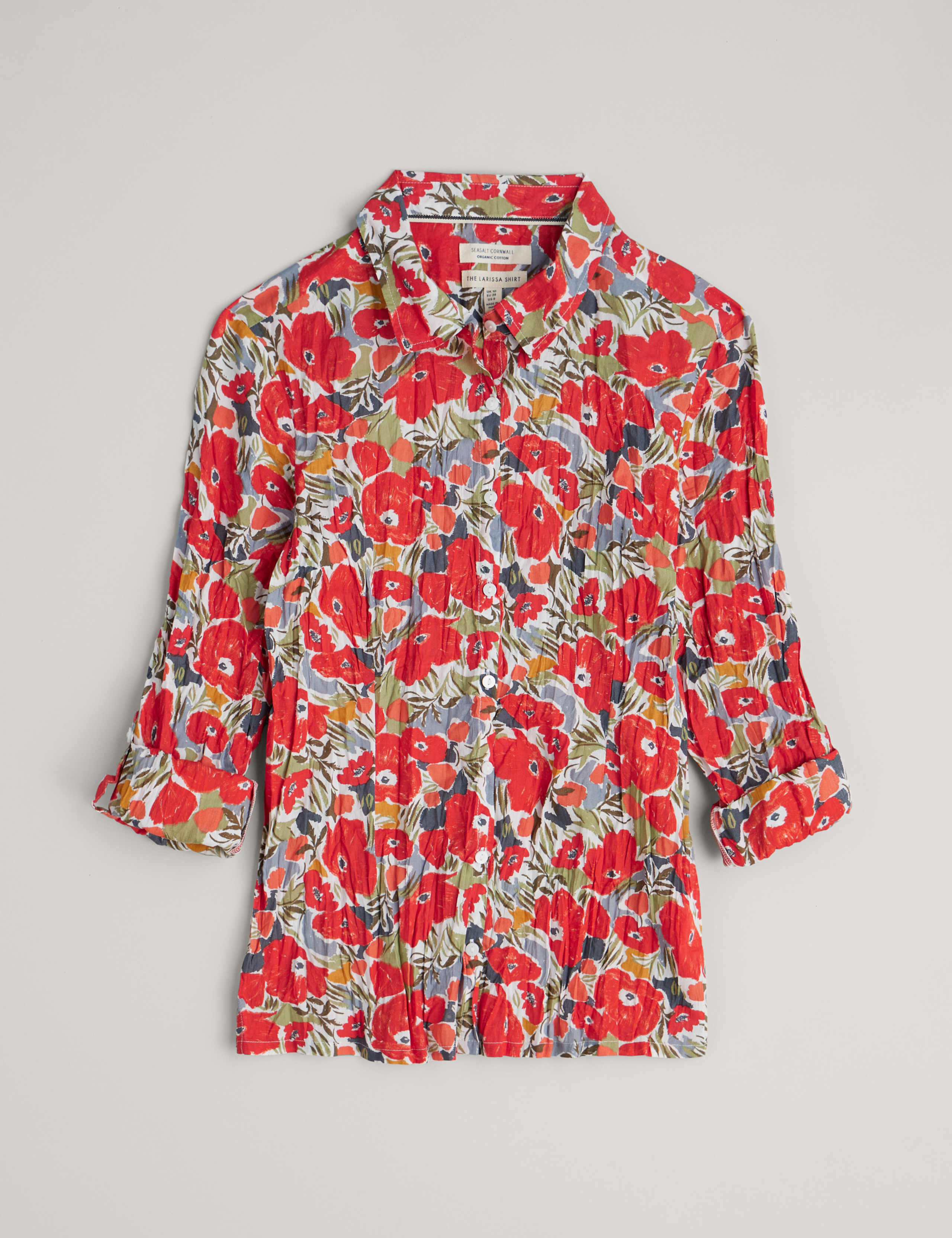 Pure Cotton Floral Shirt 2 of 6
