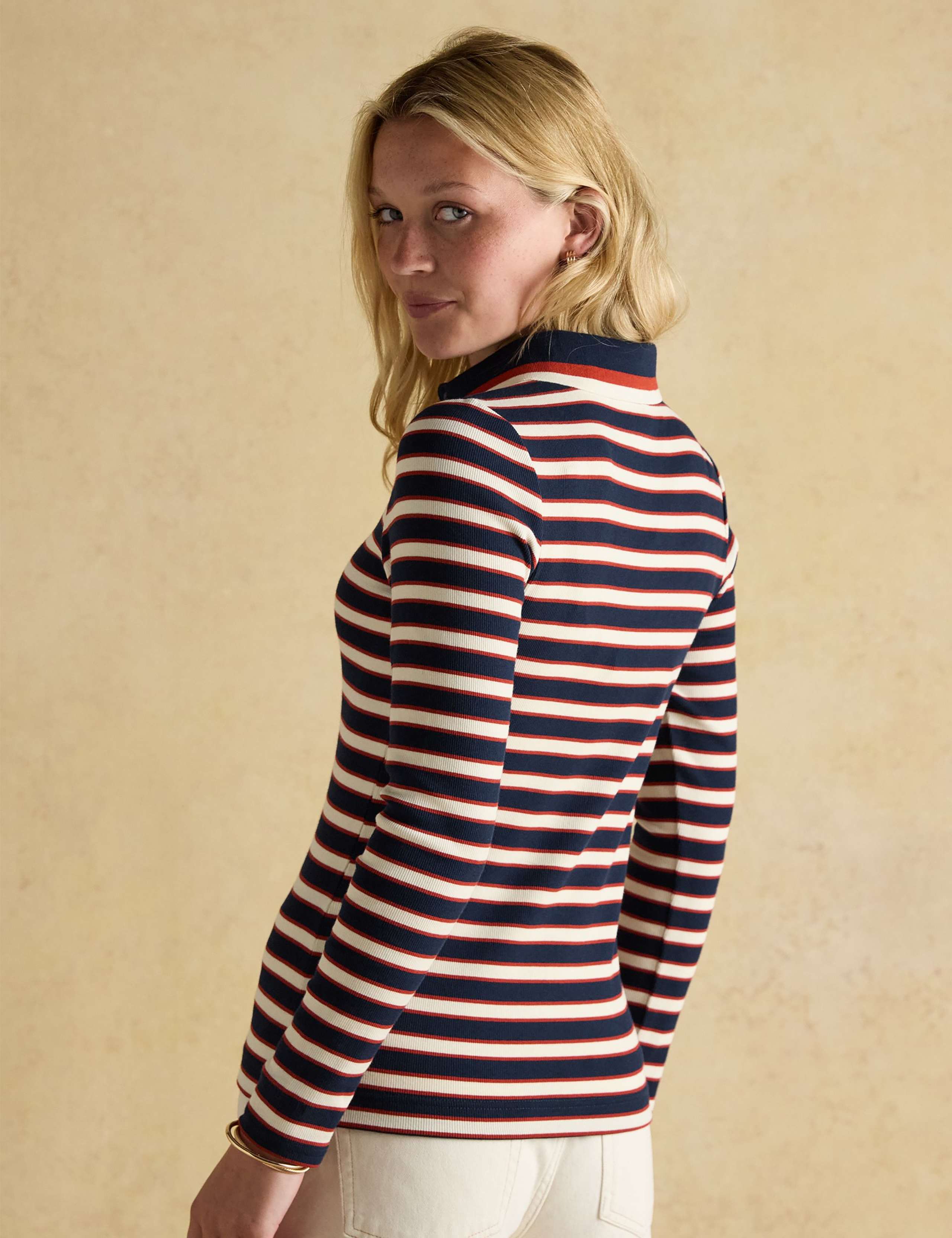 Cotton Rich Striped Top 4 of 7