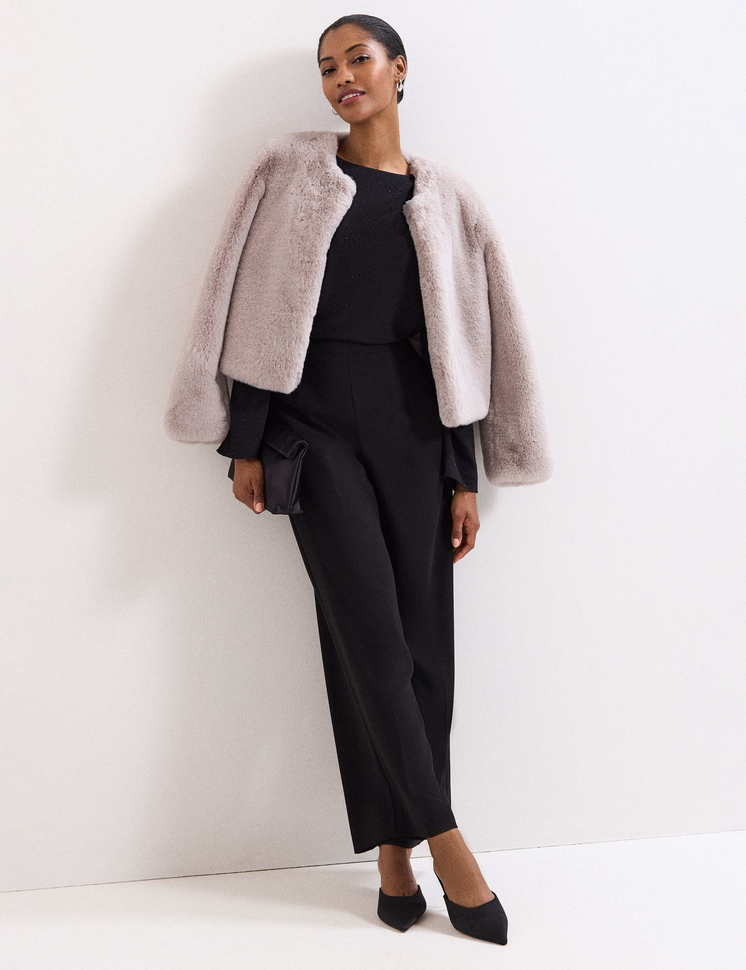 Embellished Draped Top 5 of 7